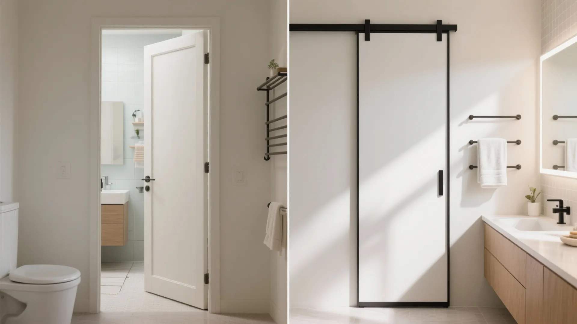 2. Pocket Doors are a Game Changer