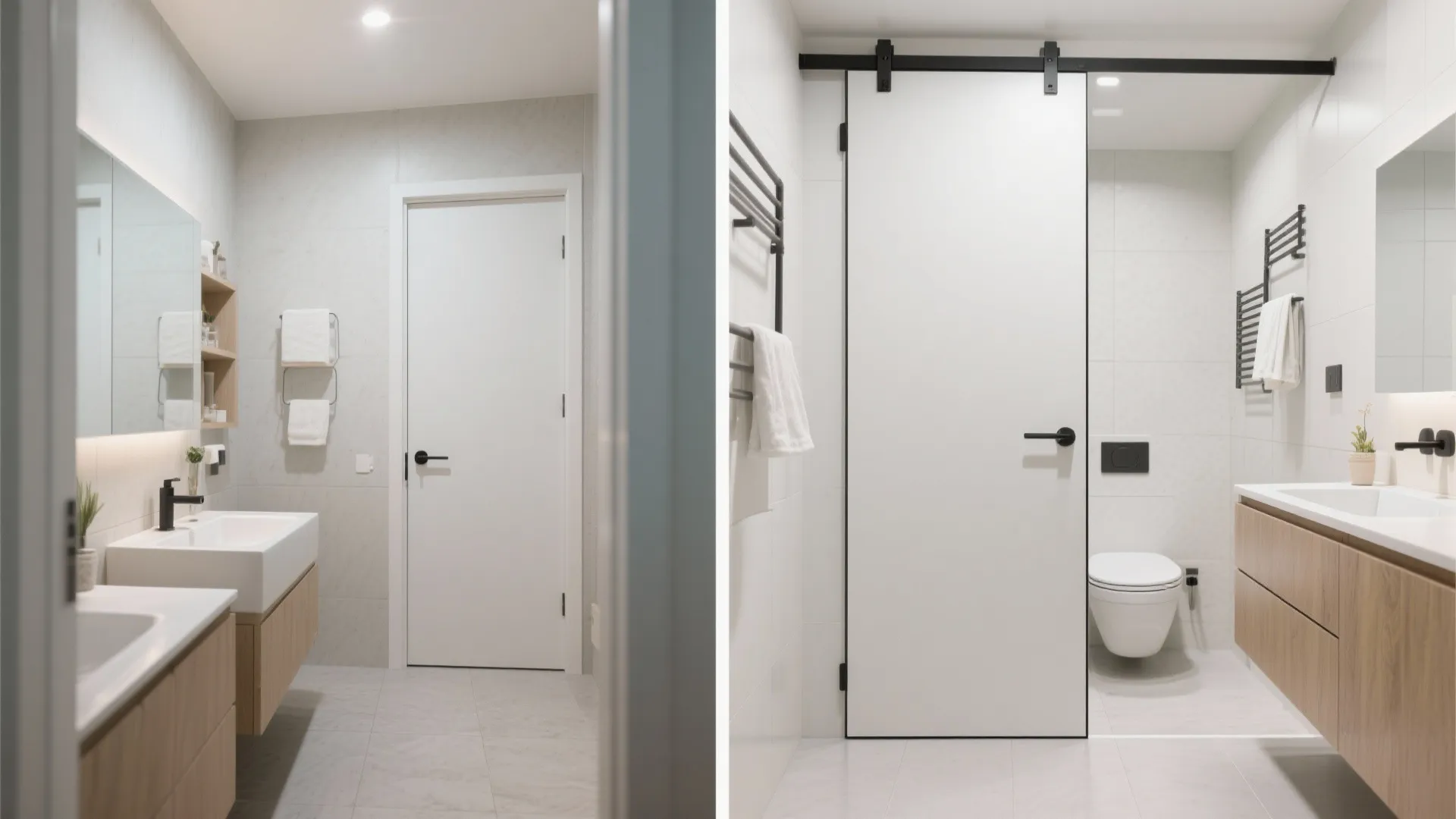 2. Pocket Door Upgrade