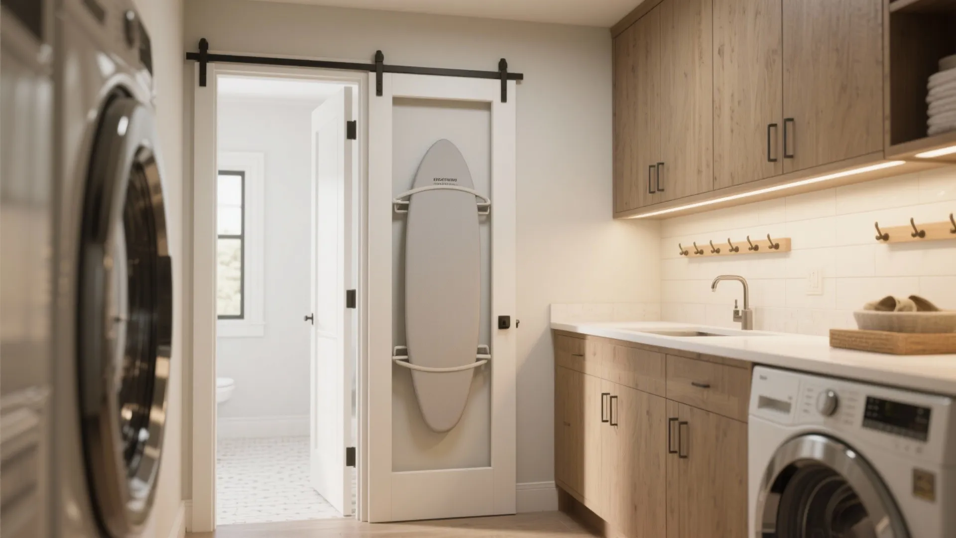 3. Pocket Doors and Clever Circulation