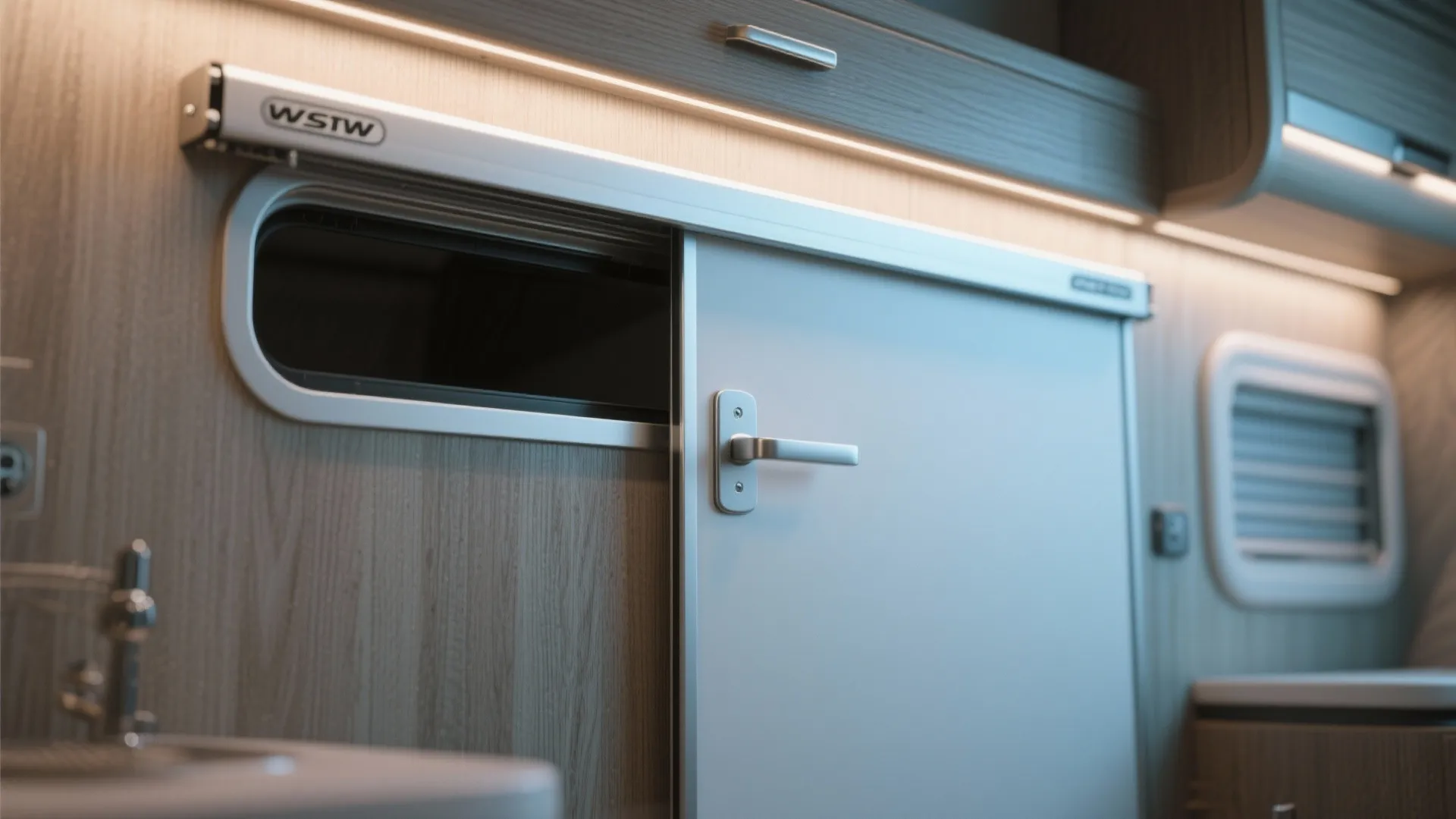 2. Pocket doors and sliding partitions