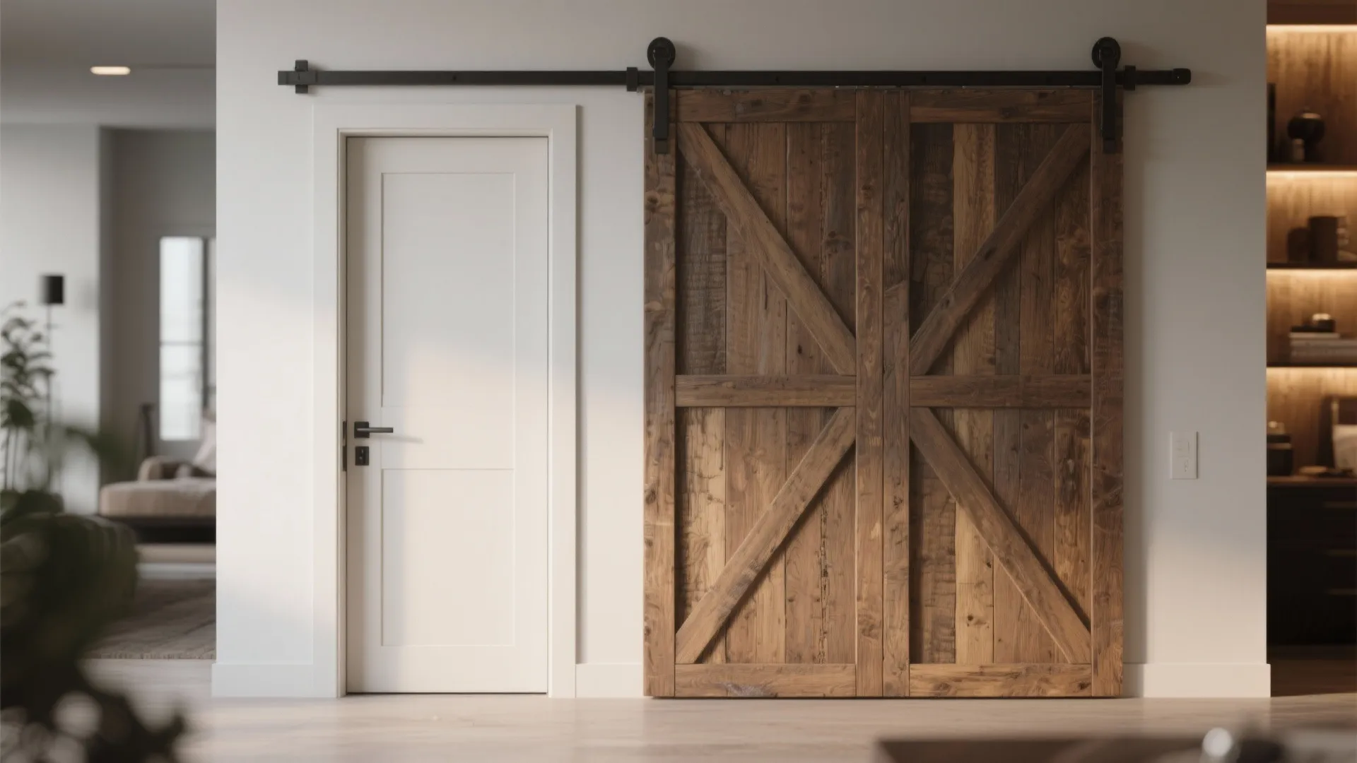 2. Pocket doors and sliding panels