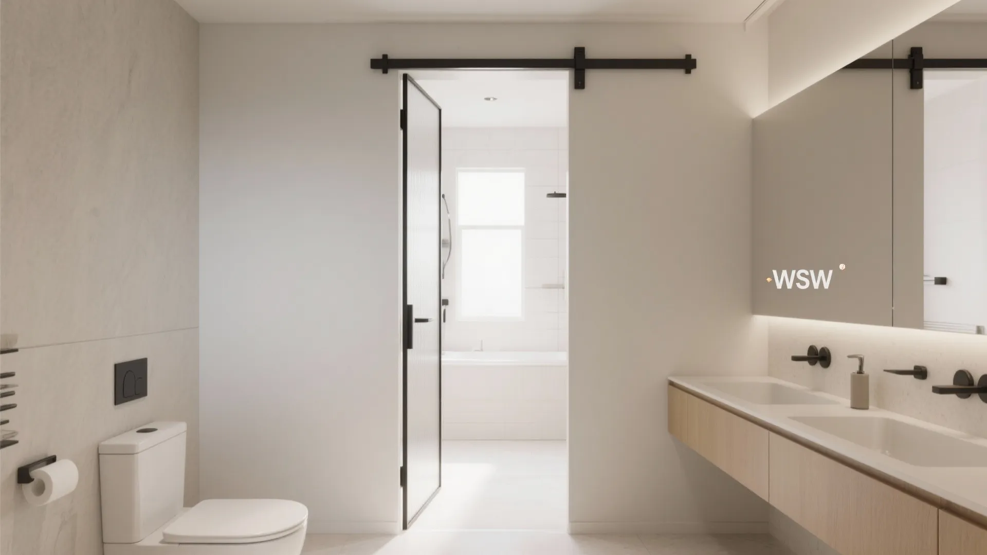 1. Pocket Doors for Instant Space Gain