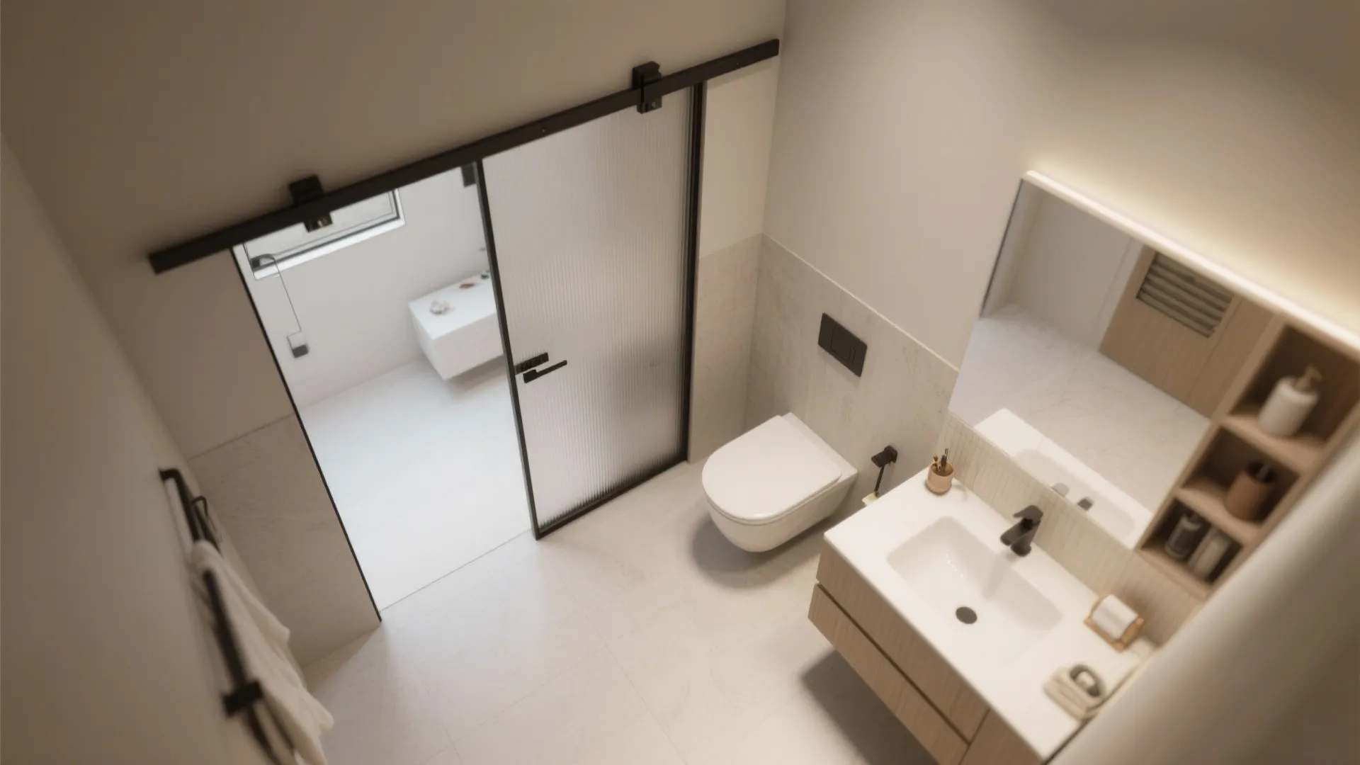 2. Pocket Sliding Door