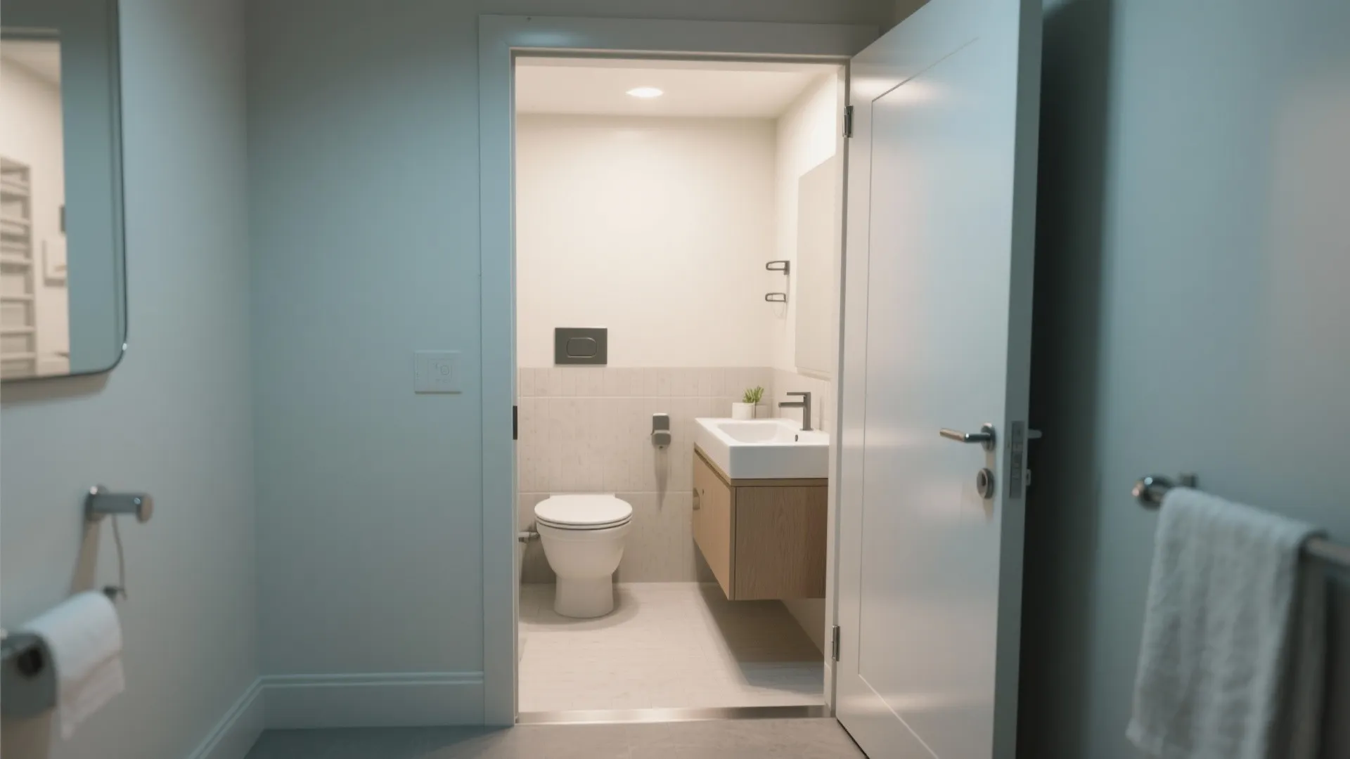 3. Pocket Door and Reworked Fixture Layout