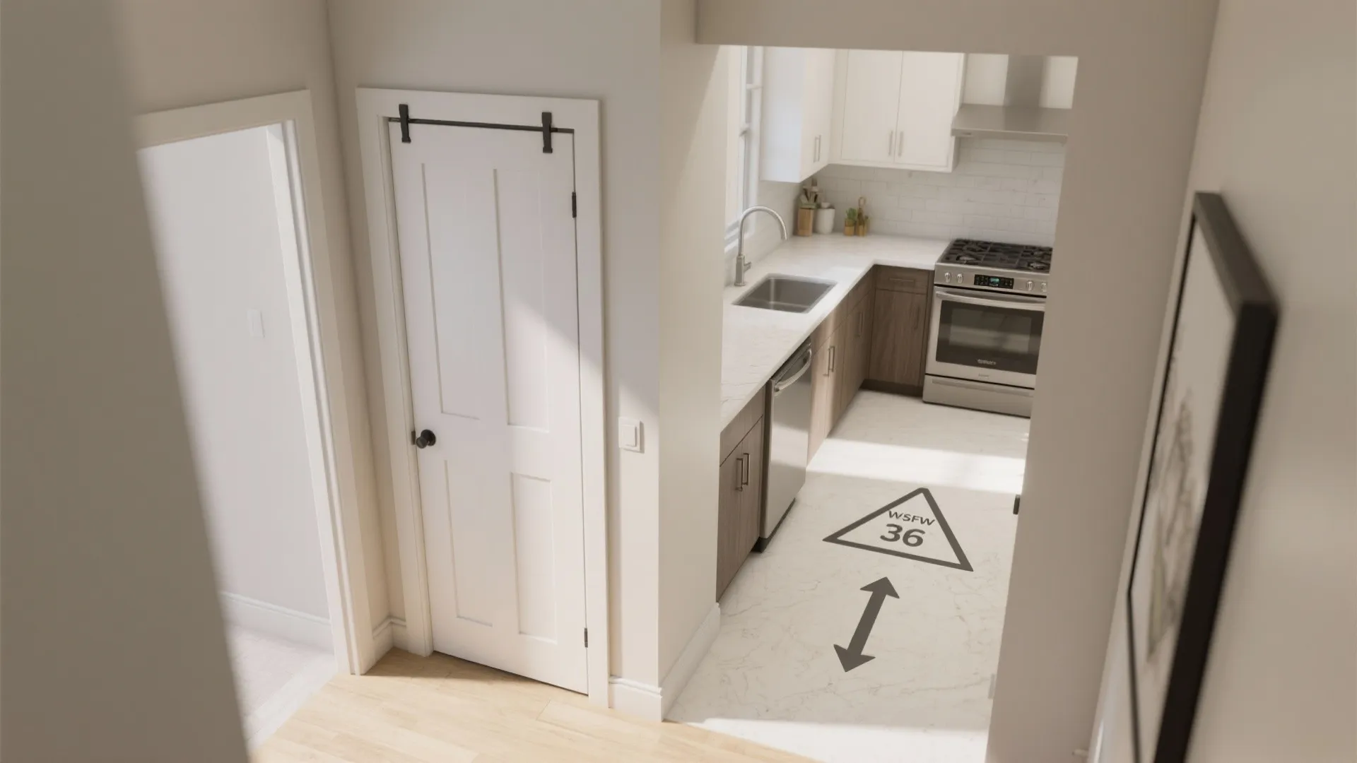 Sliding Pocket Doors for Flexible Zoning