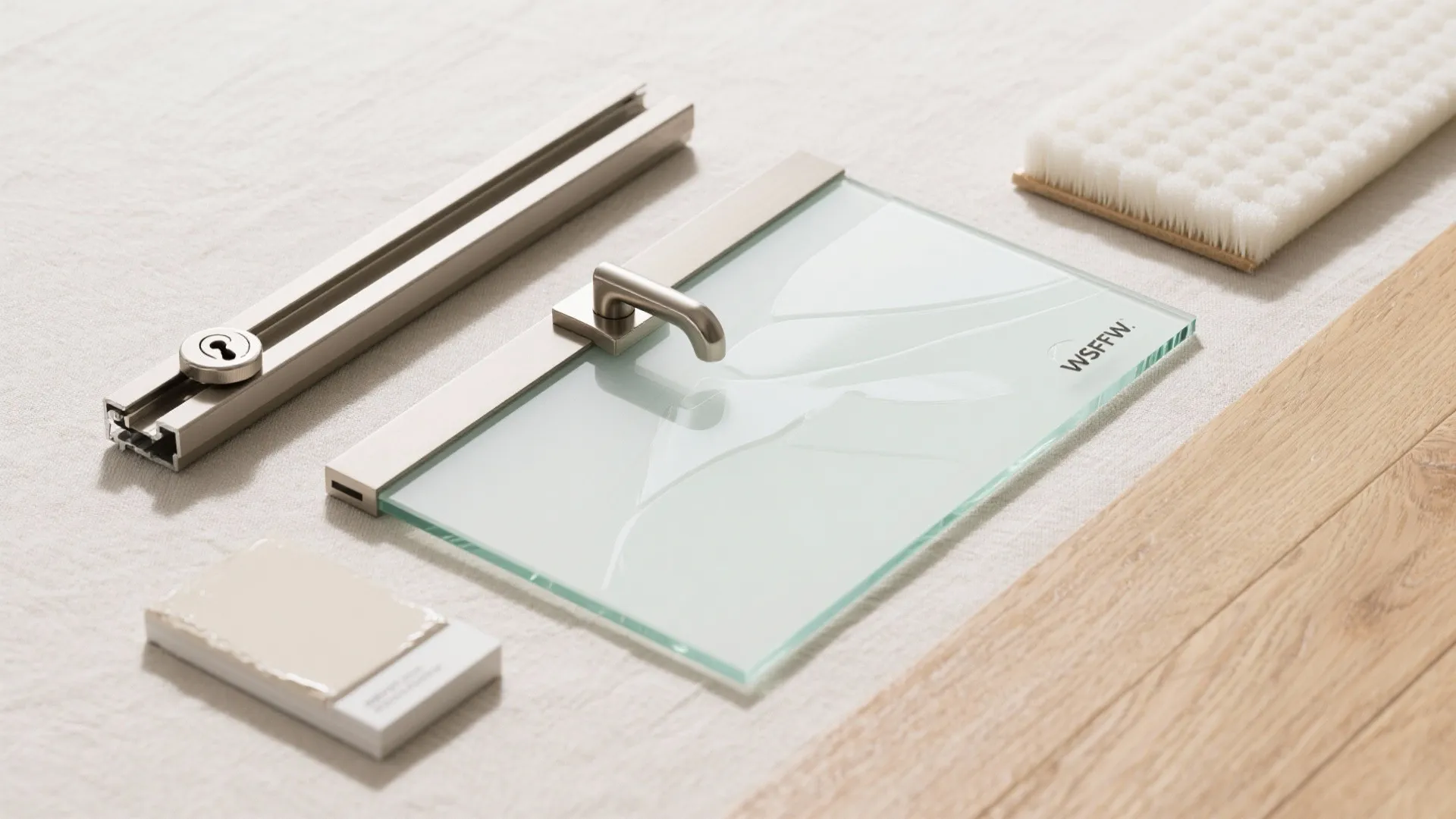 Frosted Glass Pocket Door for Light and Privacy