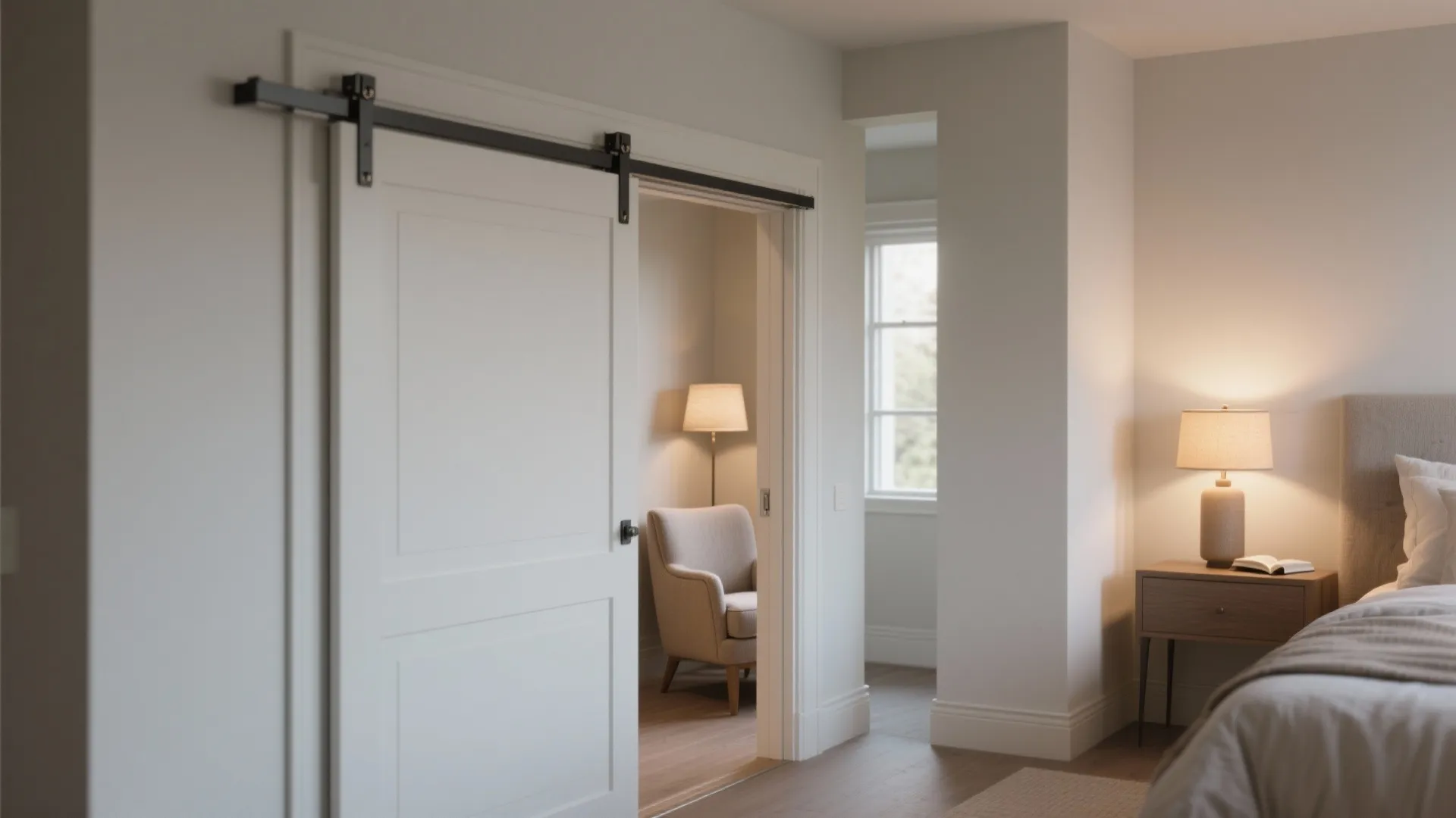 2. Pocket doors and smart door swaps