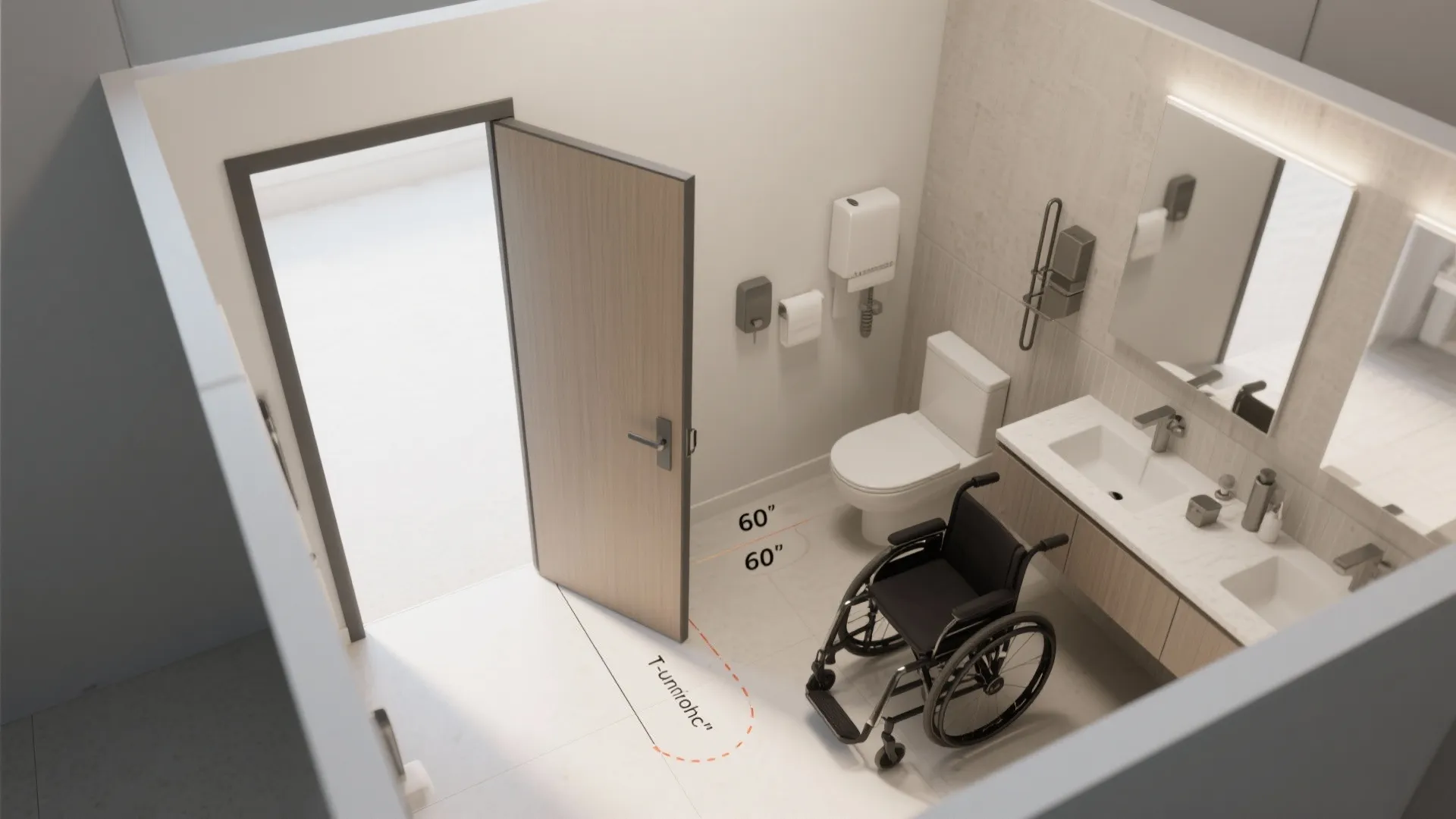 3. Pocket-door Enclosure