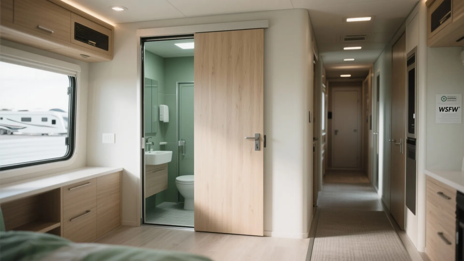 3. Sliding or Pocket Door Solutions