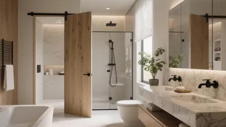 Pocket Doors in Bathrooms: 5 Smart Ideas