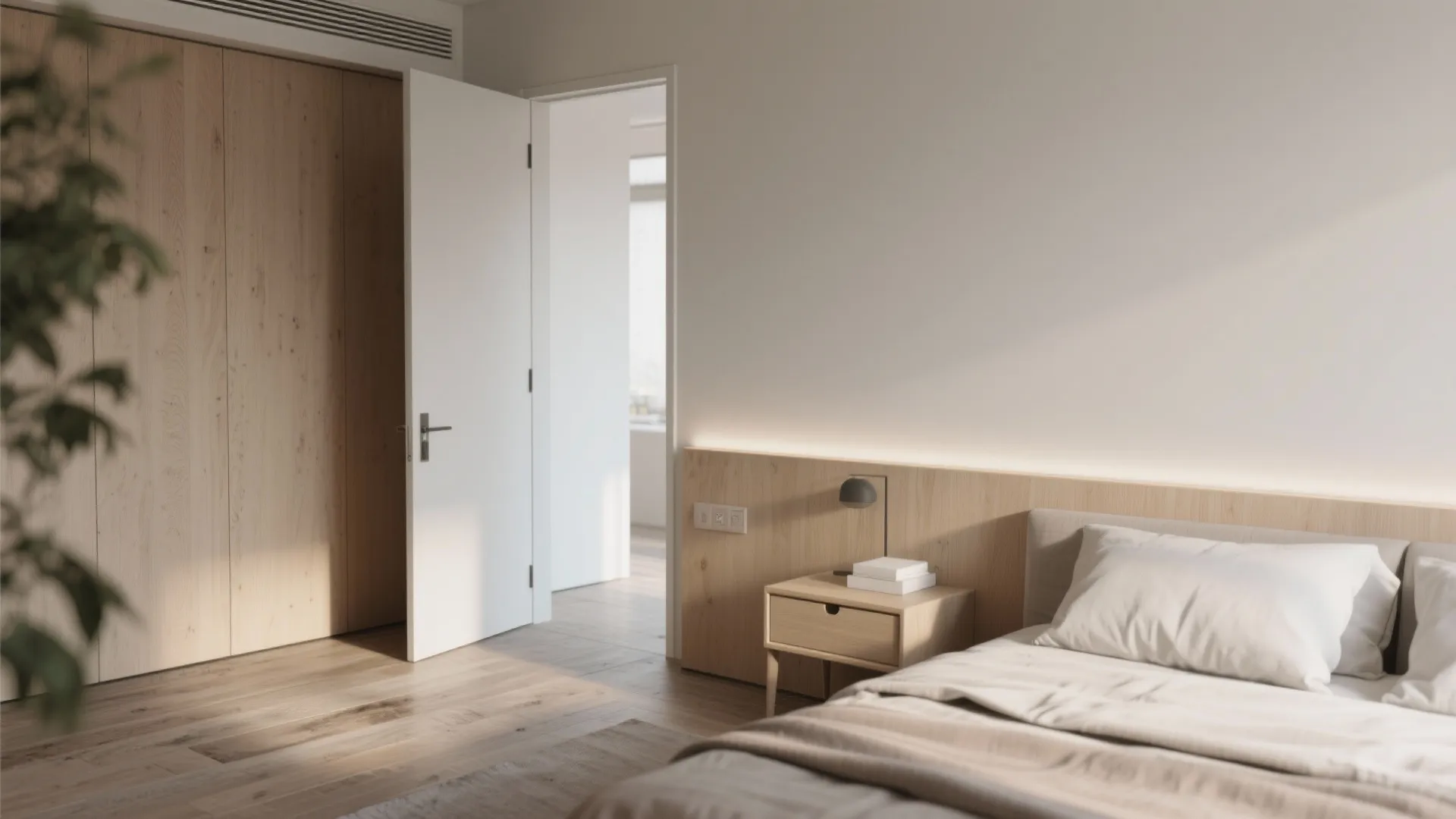 2. Pocket doors to reclaim swing space