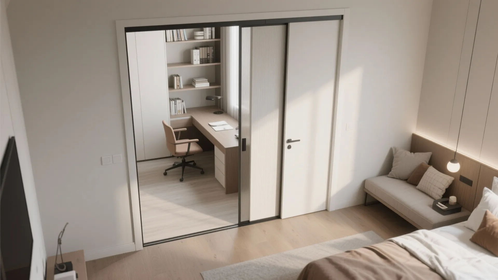 2. Pocket doors and multi-use openings