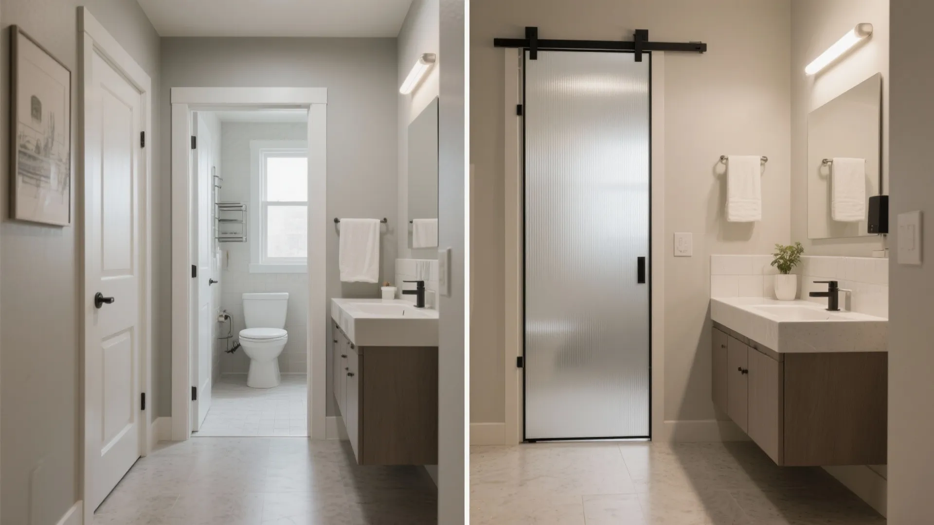 1. Sliding Pocket Doors