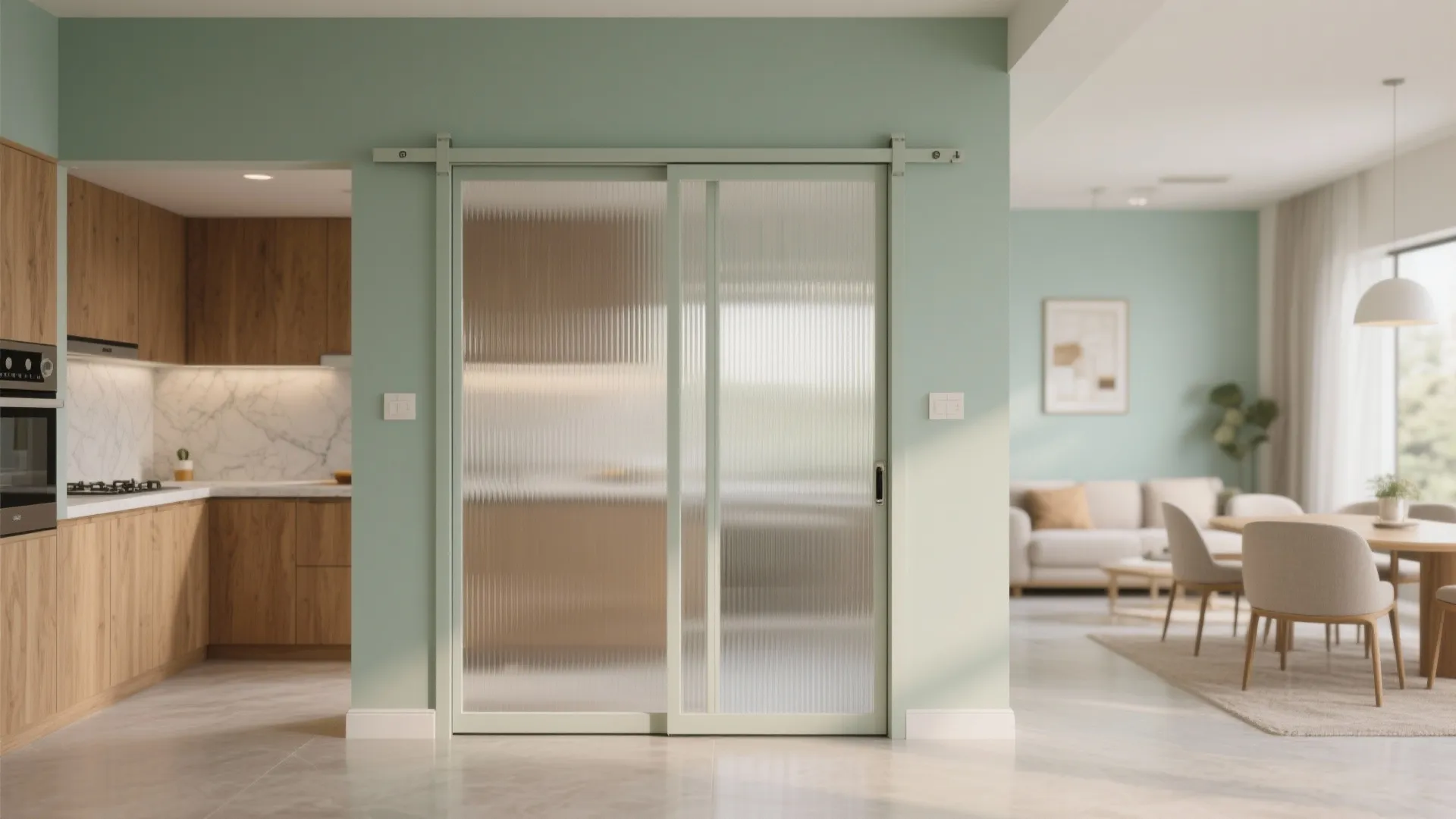 4) Pocket doors and zoning to calm open plans
