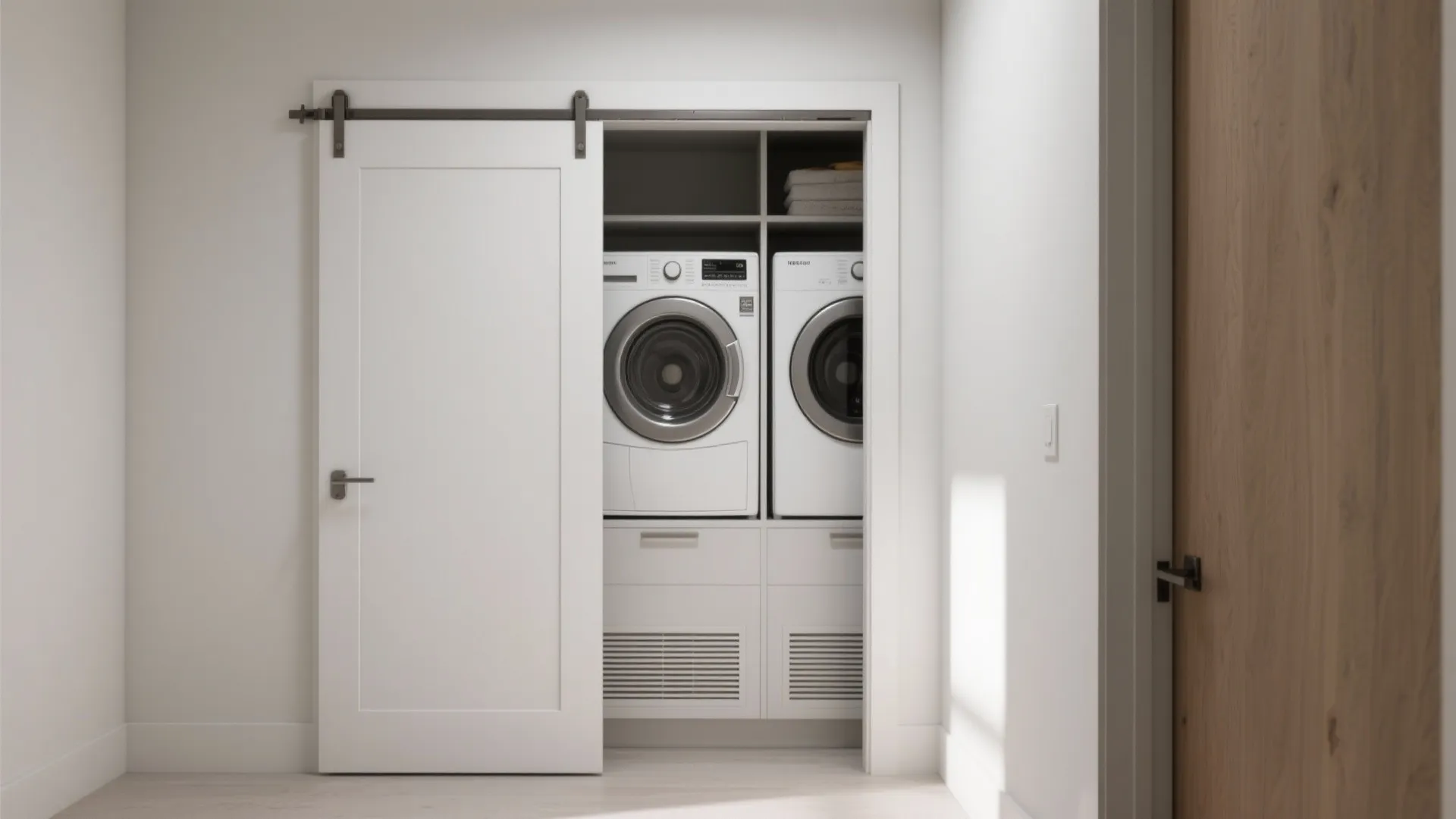 3) Single or Double Pocket Doors