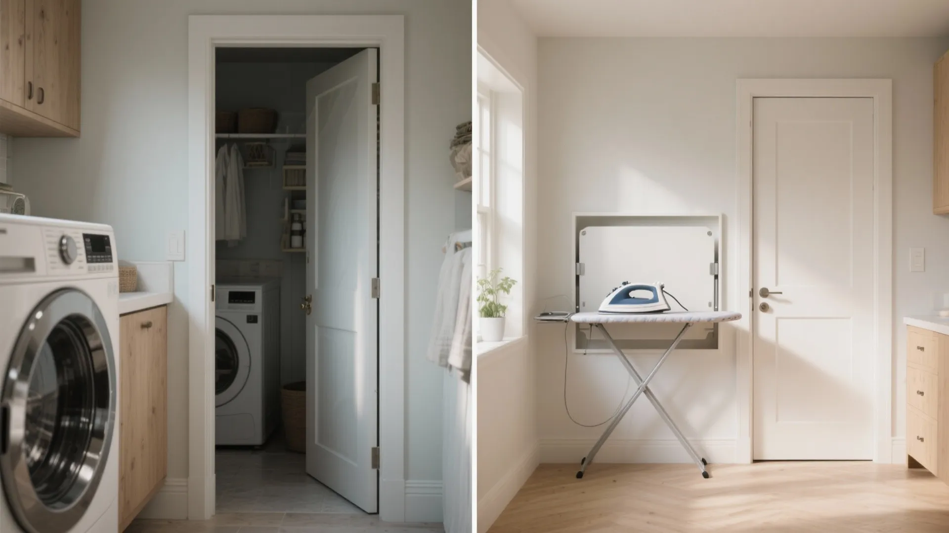 Pocket Doors and Integrated Ironing