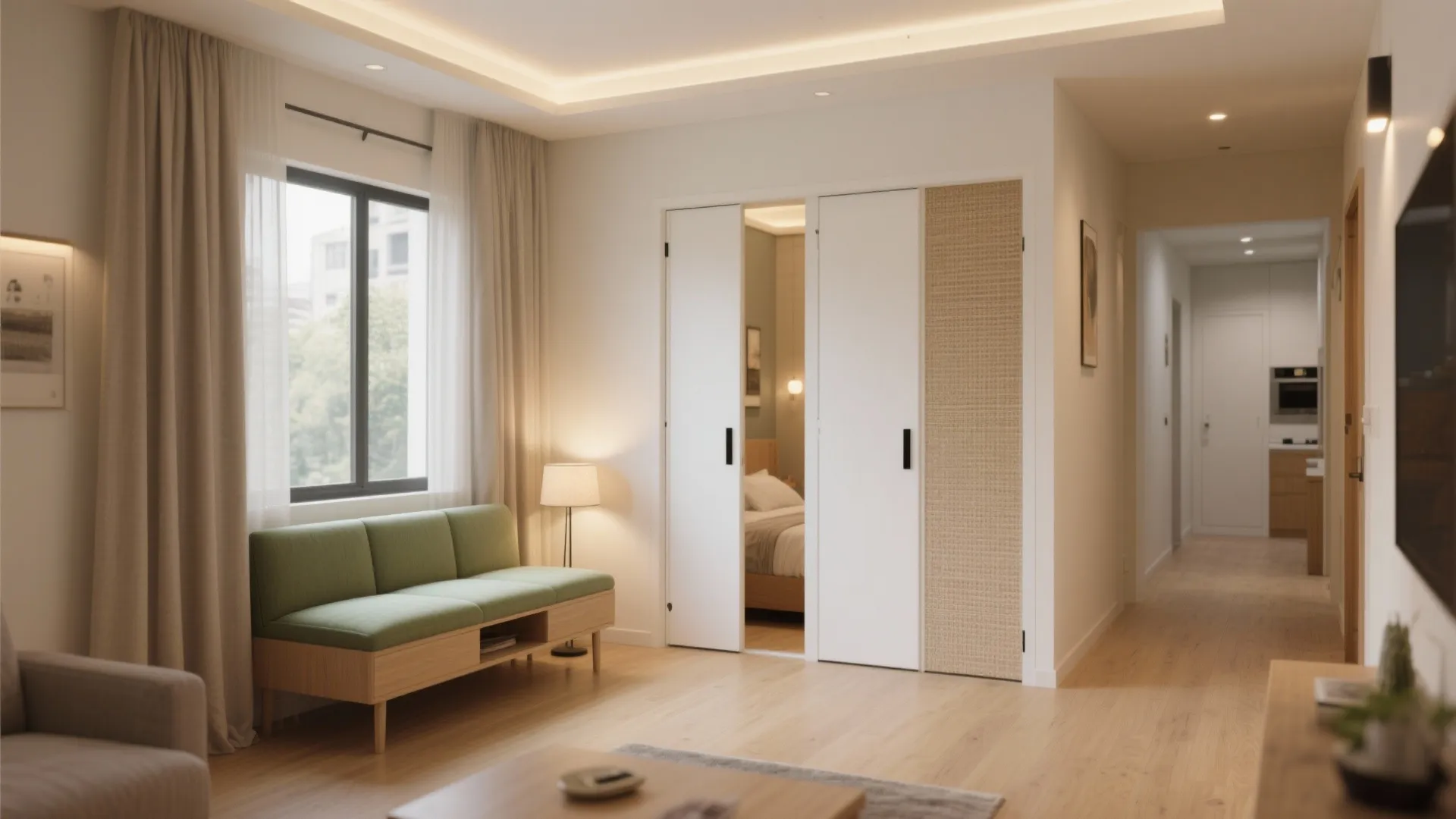 Open-Plan Living with Pocket Doors