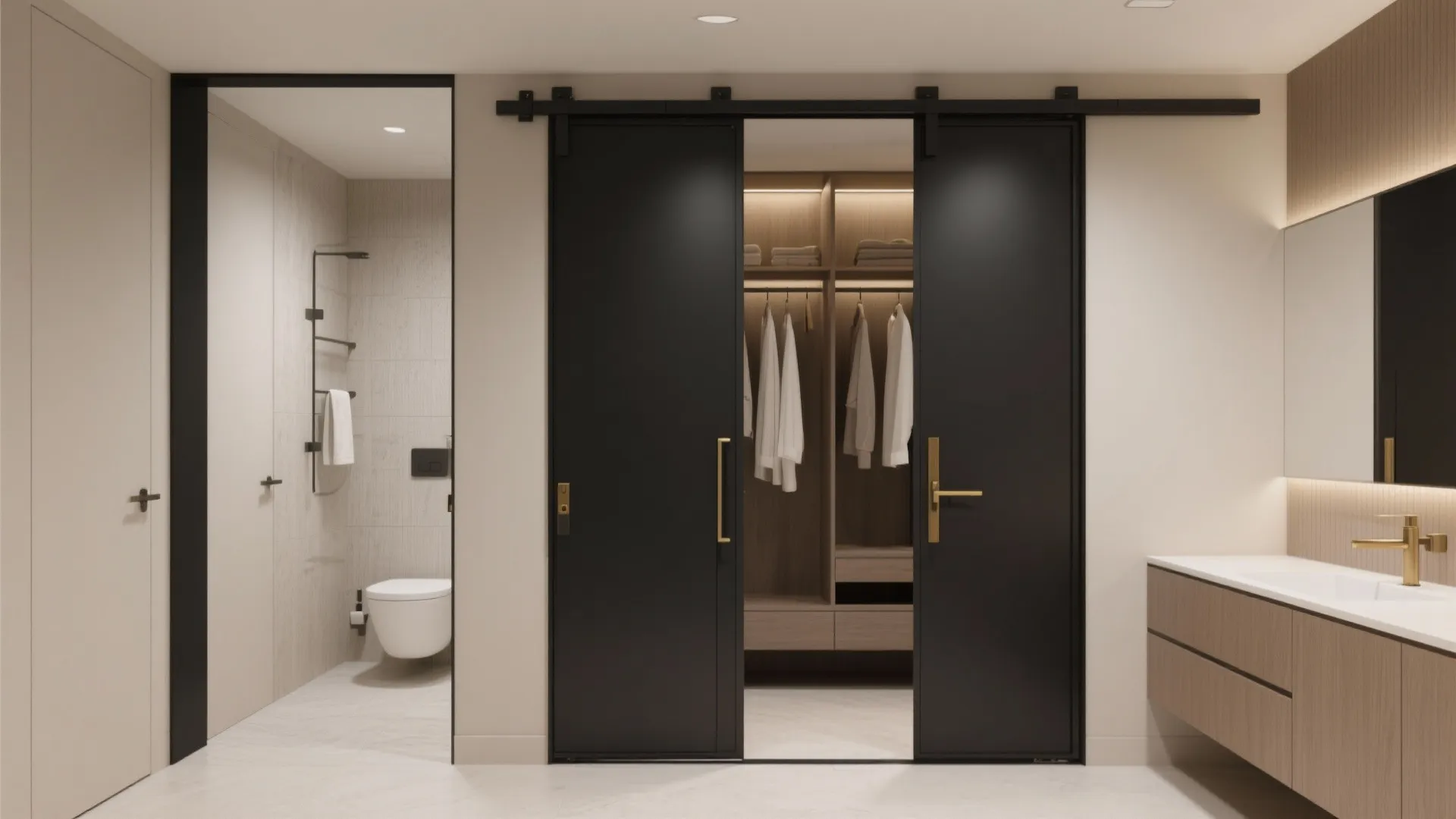 5. Pocket Doors Everywhere