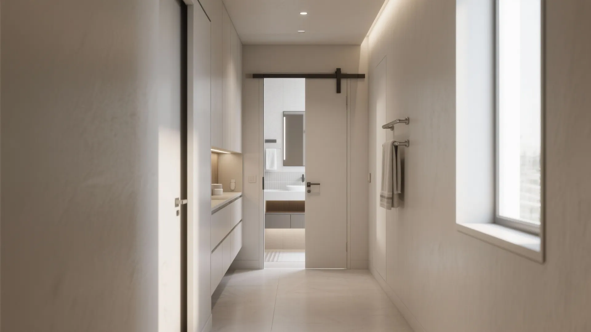 4. Pocket doors and clever circulation