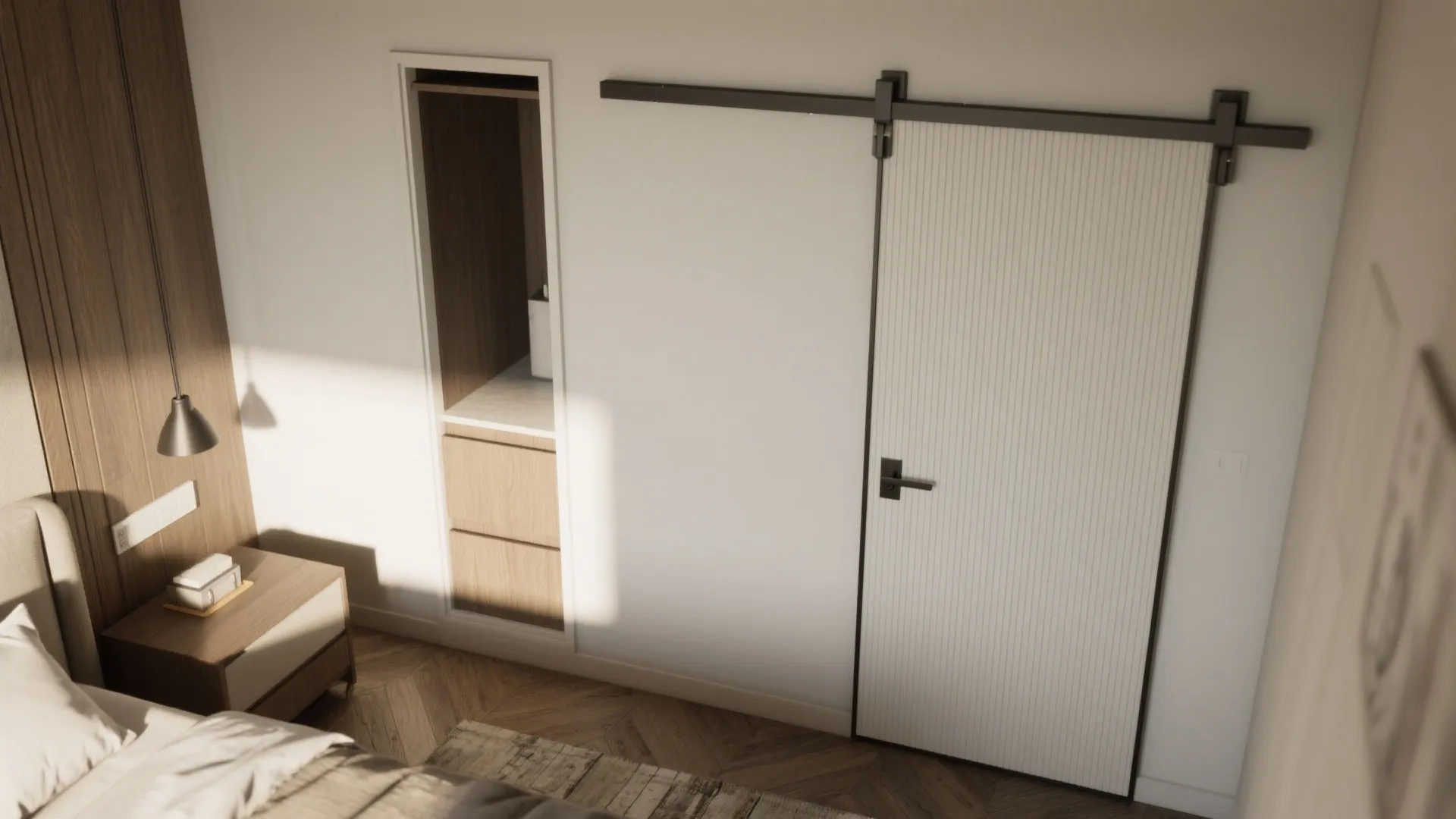 4. Pocket doors and sliding panels