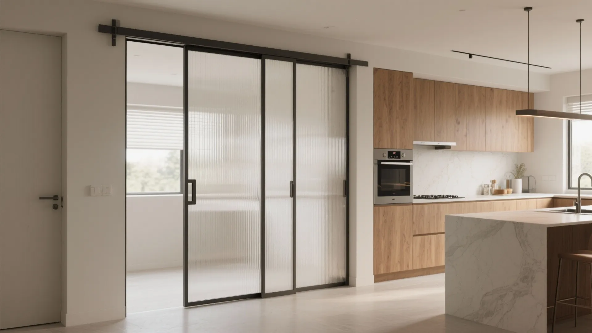 4. Pocket Doors and Folding Screens for Zoning