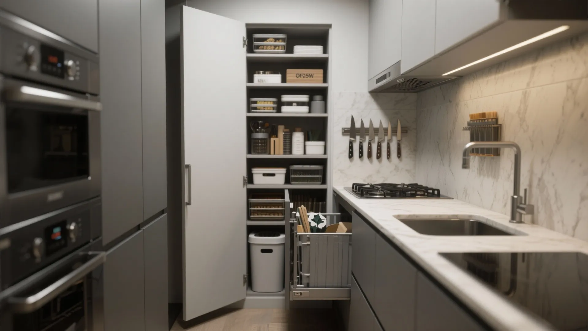 2. Pocket kitchens with purpose