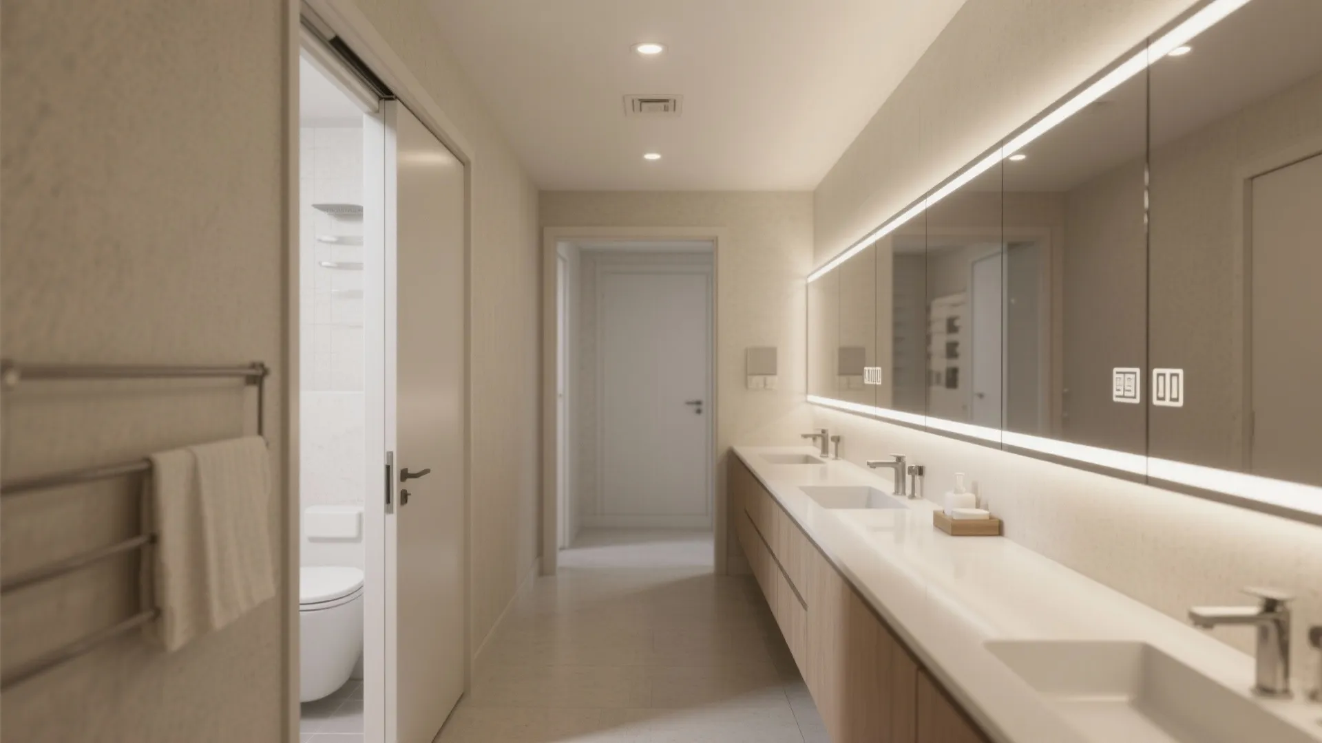 4. Pocket doors and mirrored strategies