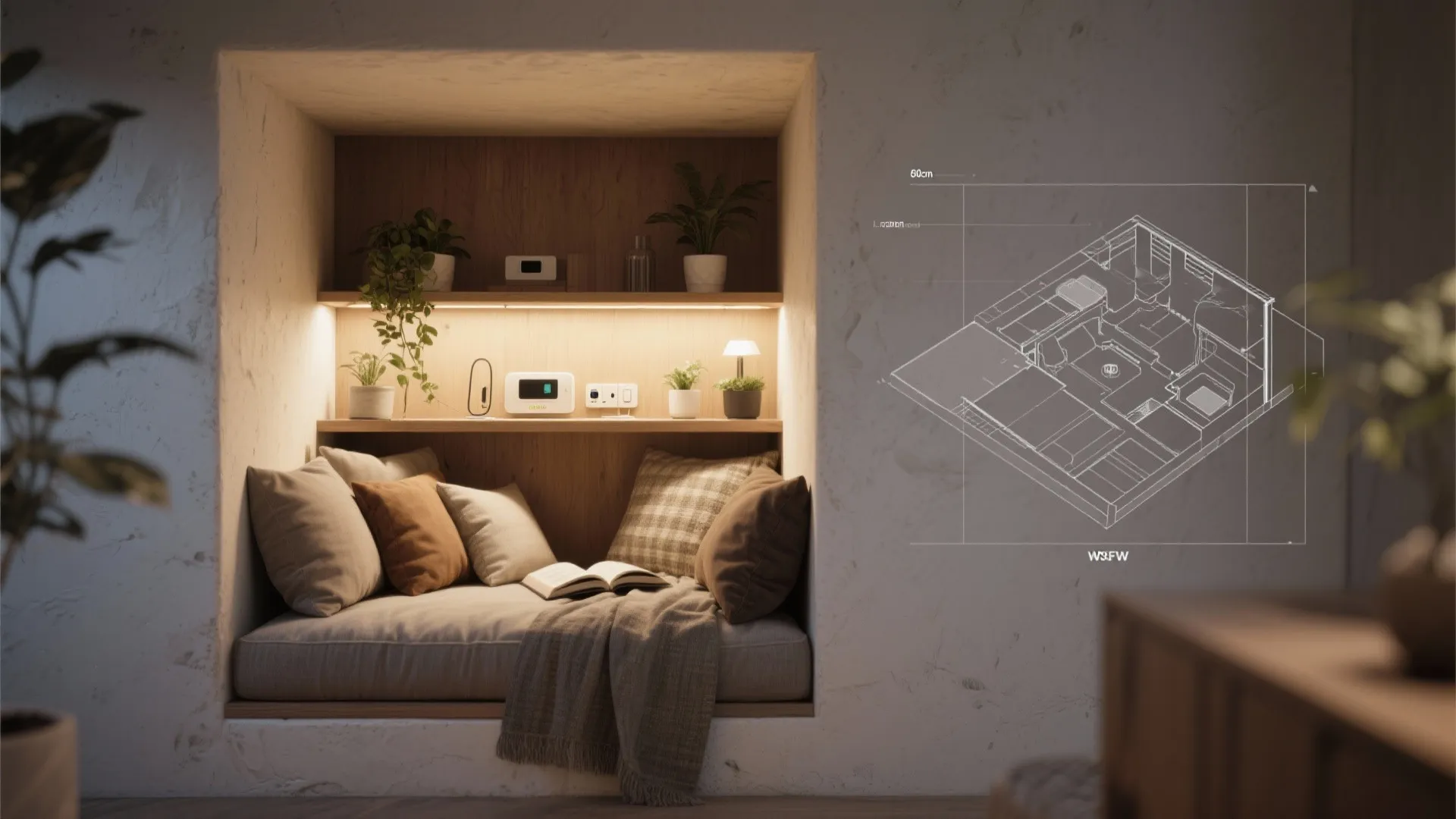 5. Pocket nooks and layered 3D planning