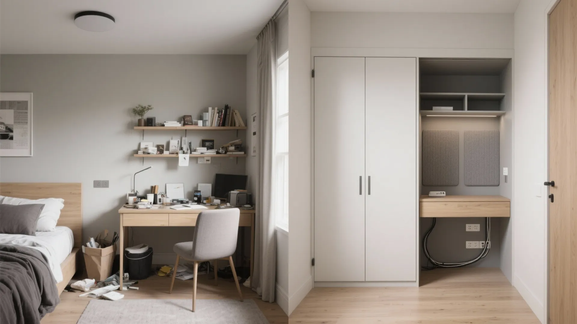 A pocket office that doesn’t steal the room