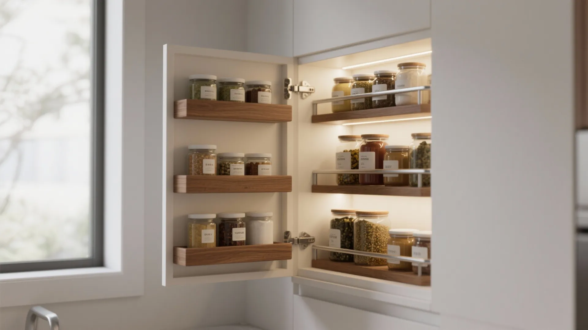 1. Pocket Pantry + Vertical Storage