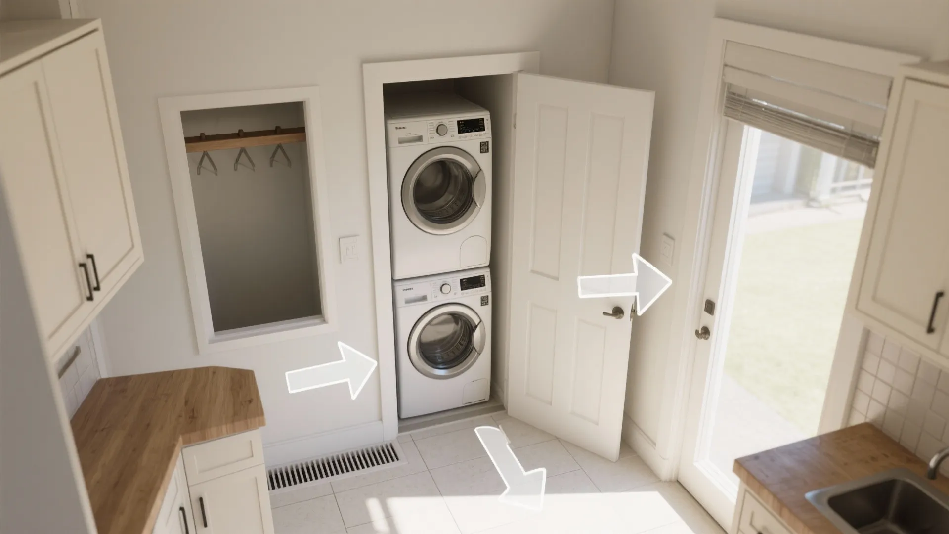 Pocket Doors and Slim Appliances