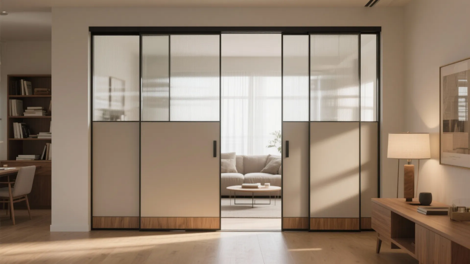 Sliding Doors & Pocket Partitions to Flex Rooms