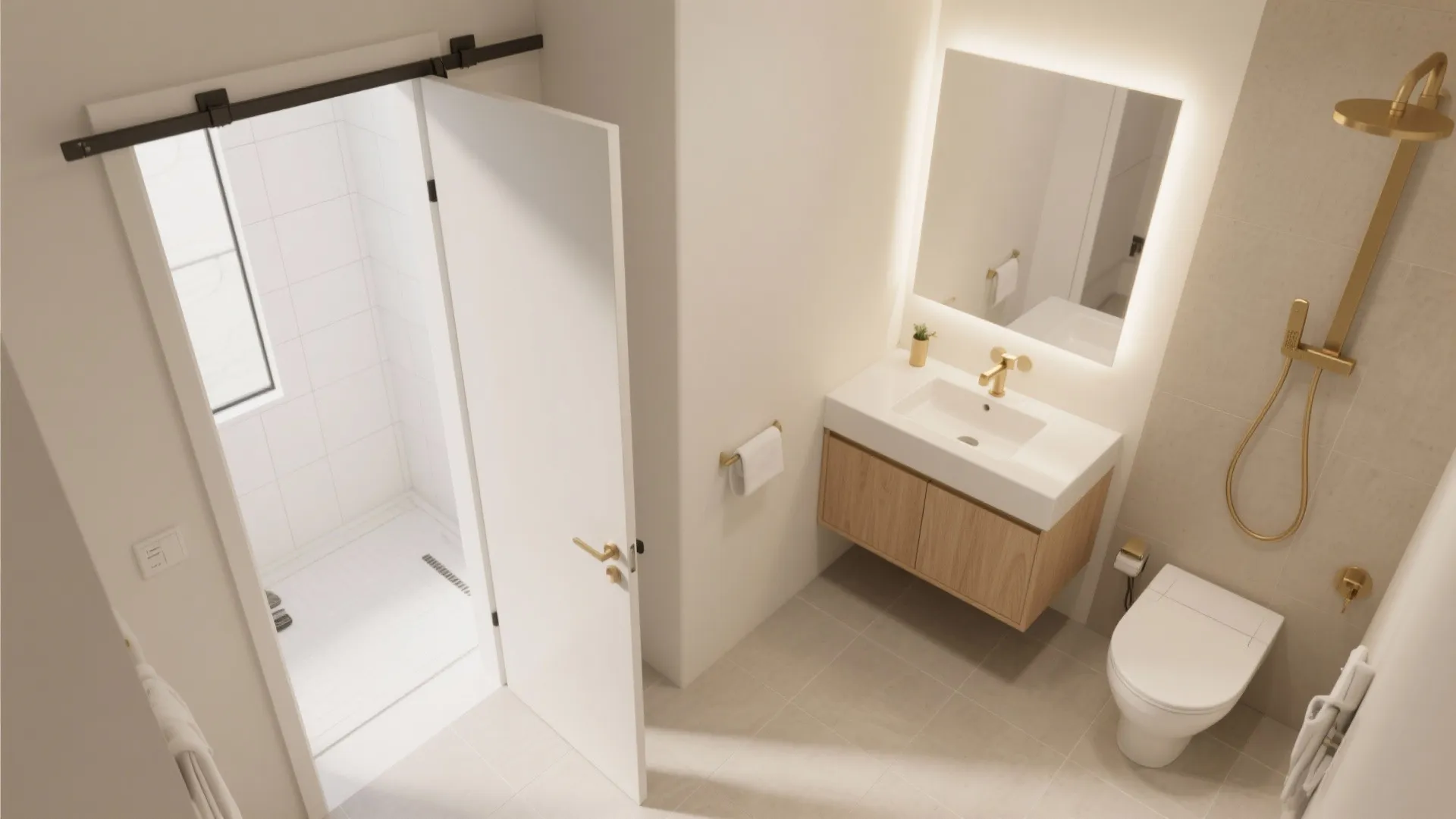 Tip 1: Trade the swing door for a pocket or slider