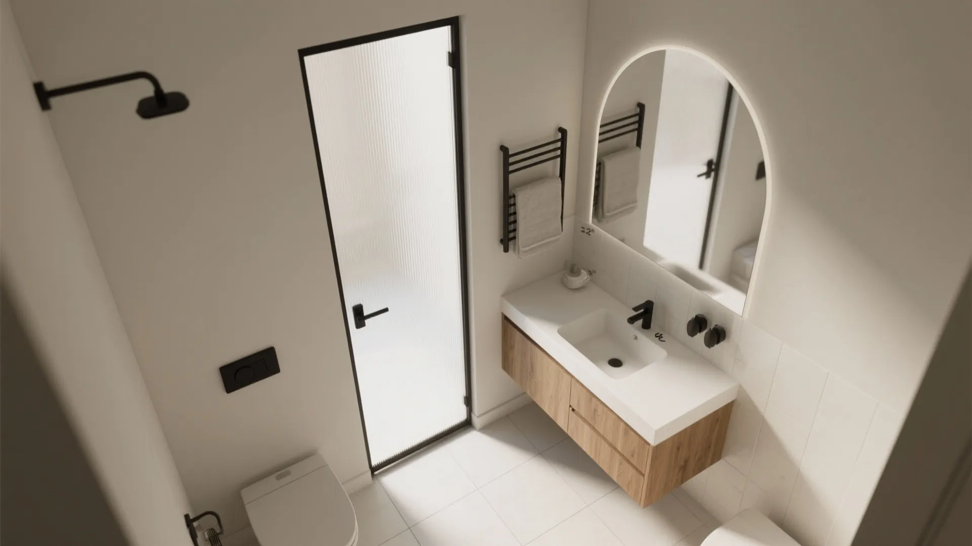 Pocket Sliding Door to Maximize Floor Area