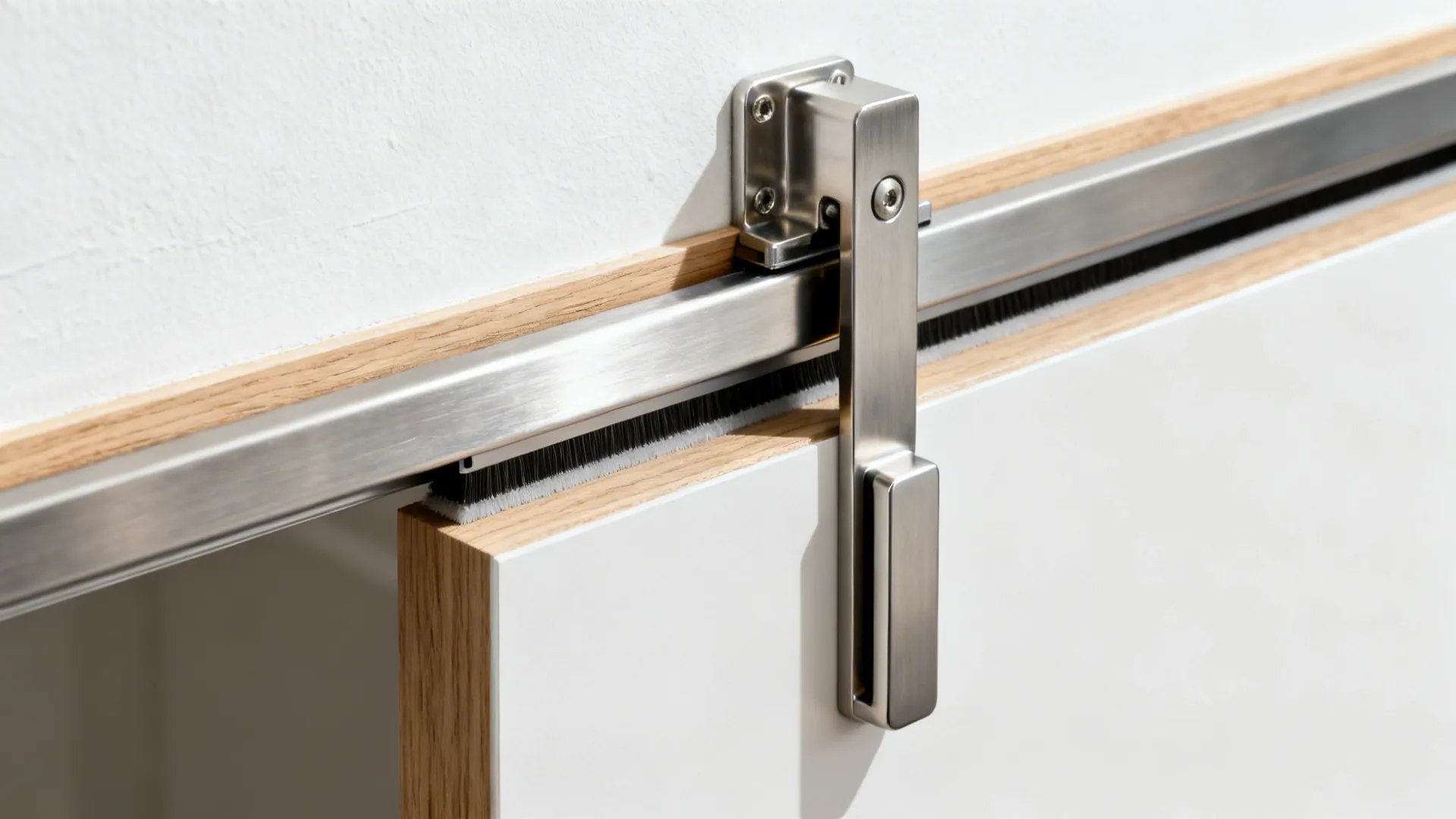 Sliding Pocket Door between Kitchen and Hall