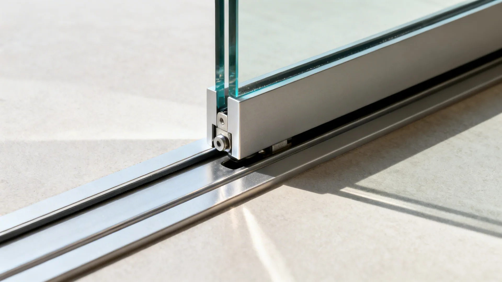 Frameless Glass Pocket Gate