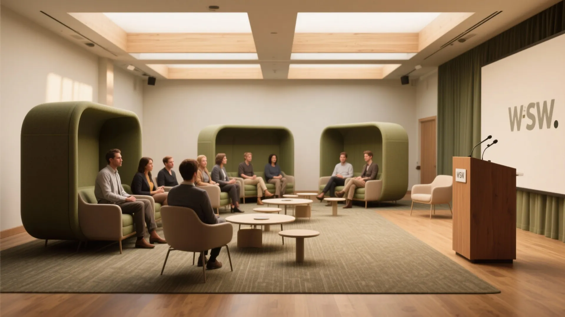 3. Pod Seating and Open Q&A