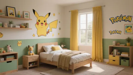 Pokemon Bedroom Decor: 5 Fun Ideas