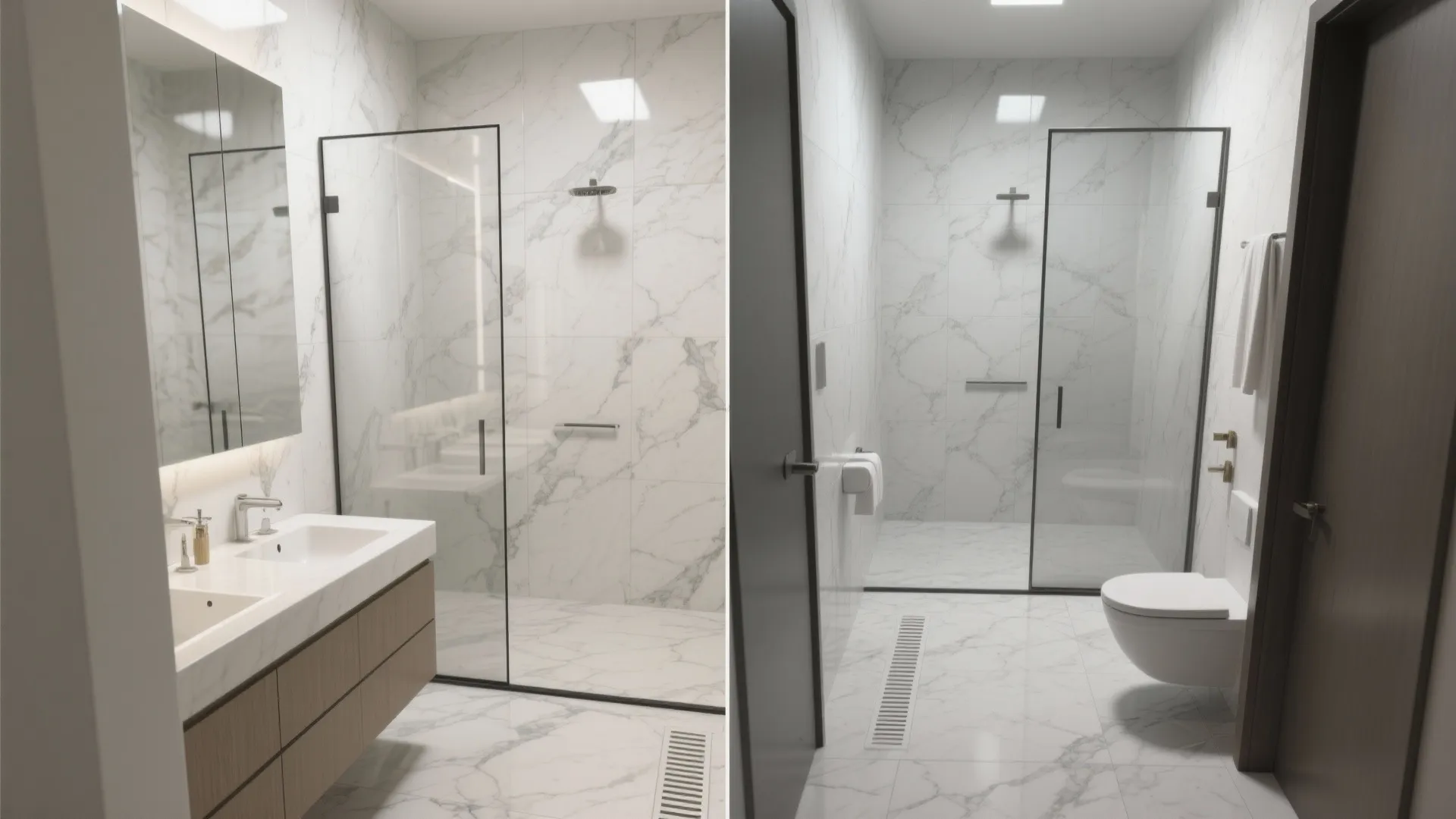 Polished vs. honed finishes: choose by zone