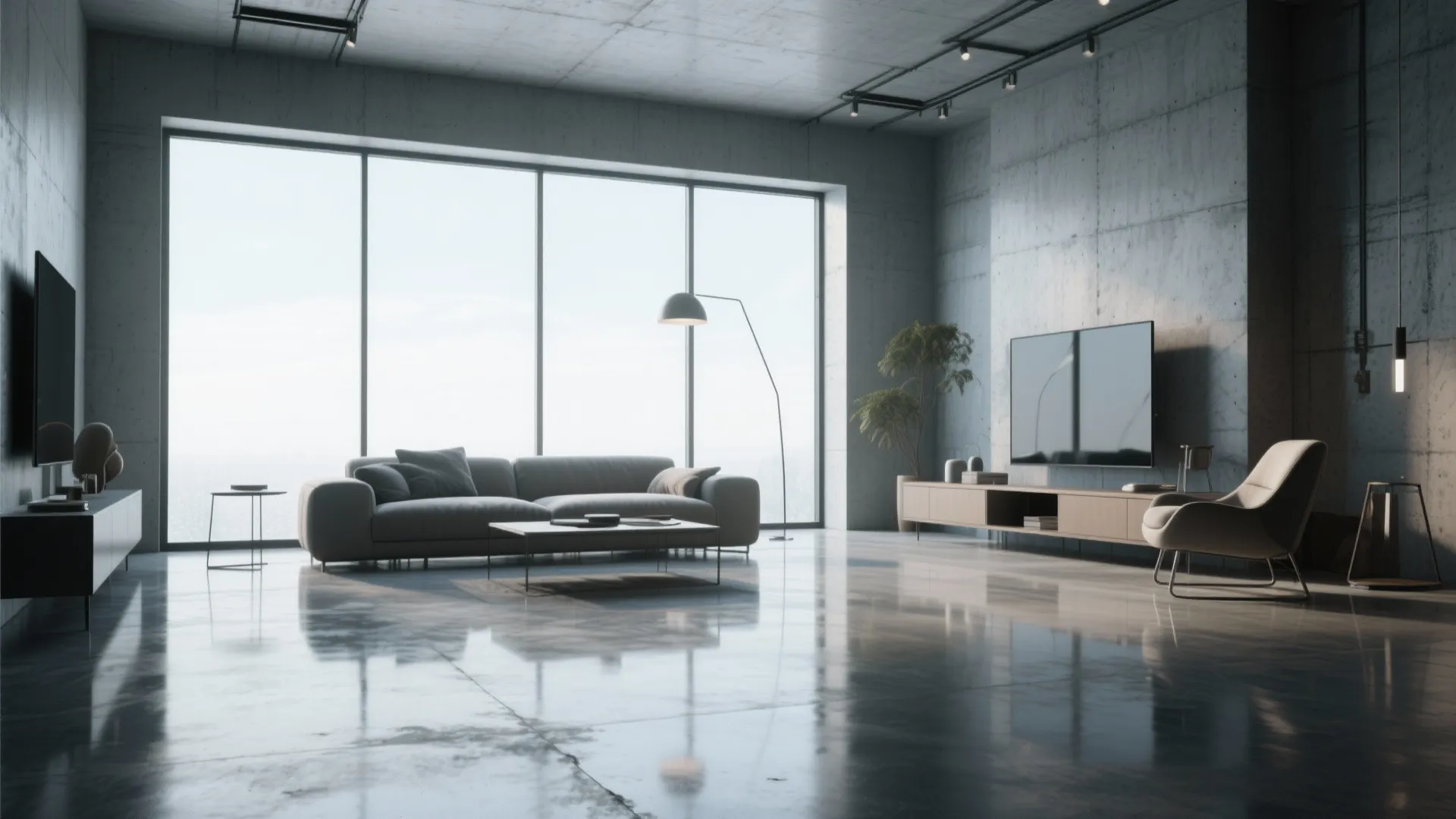 Polished Concrete Chic