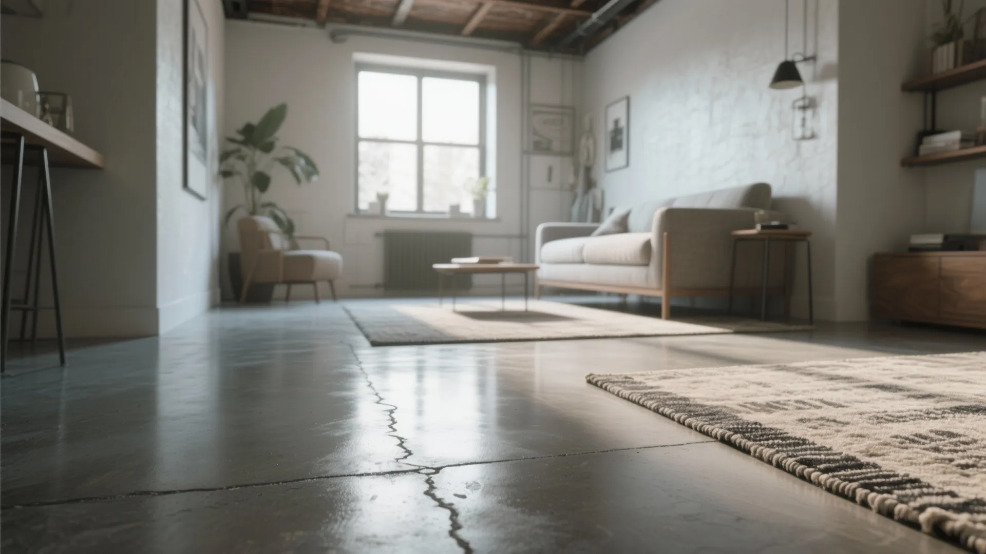 1. Polished Concrete Finish for Floors