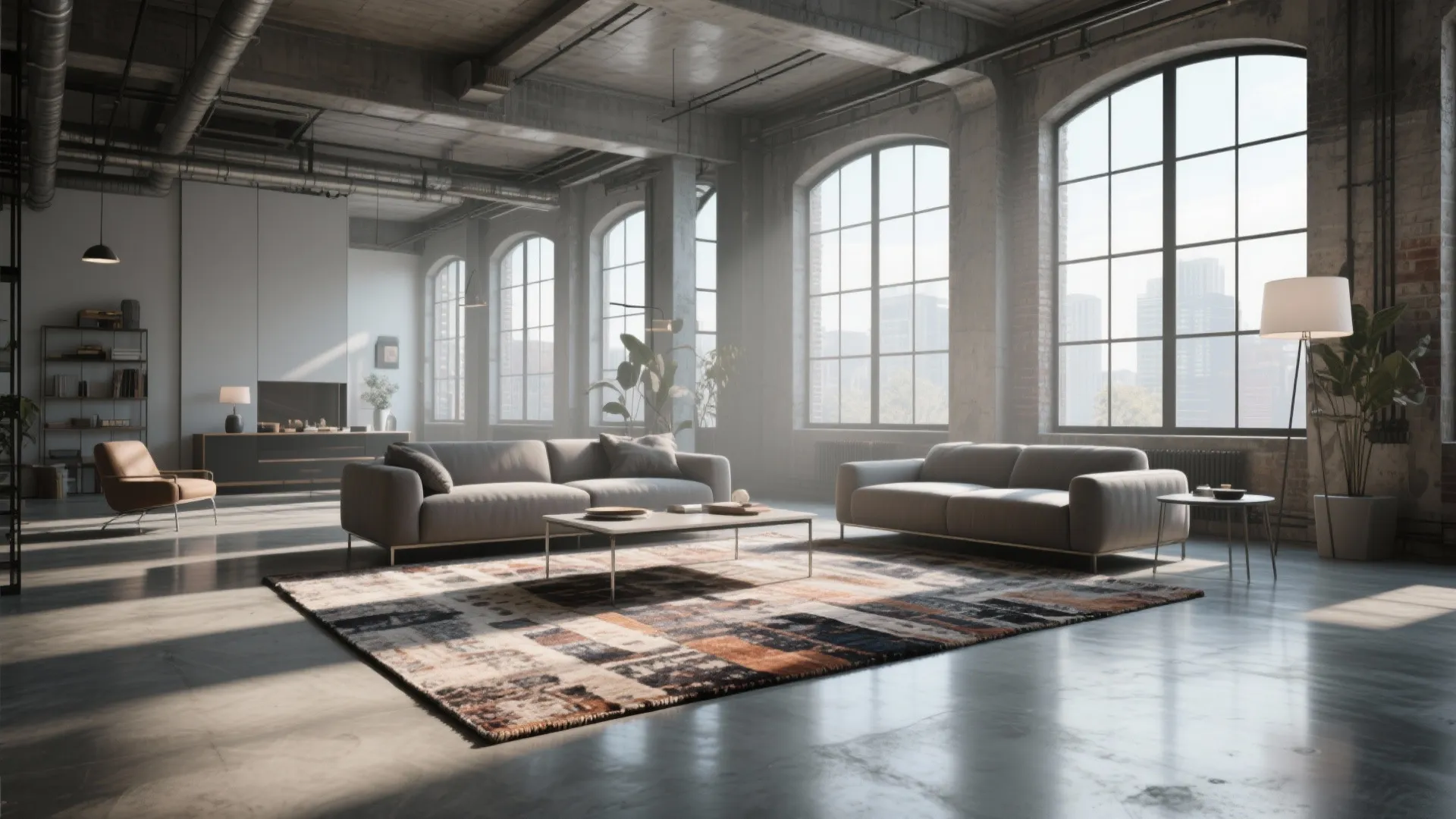 2. Polished Concrete Sleekness