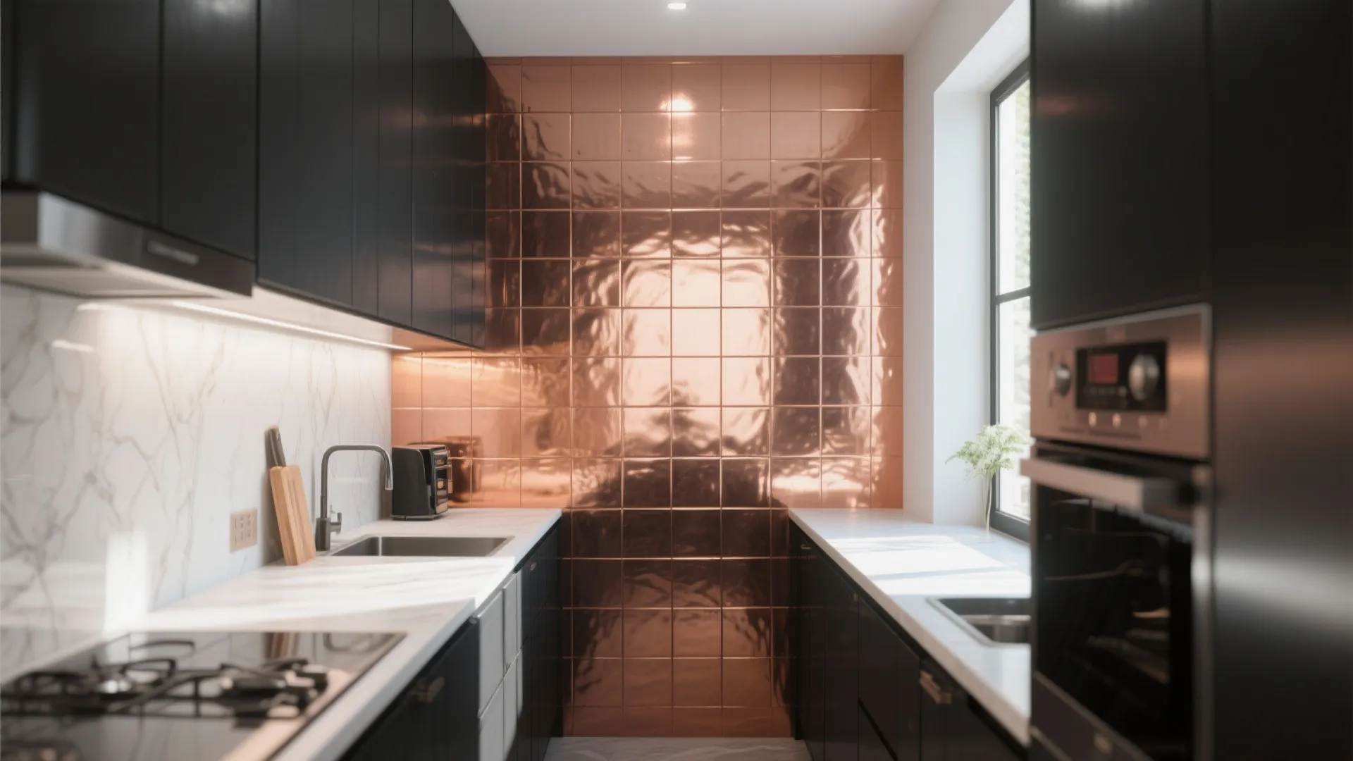 1. Classic Polished Copper Panels