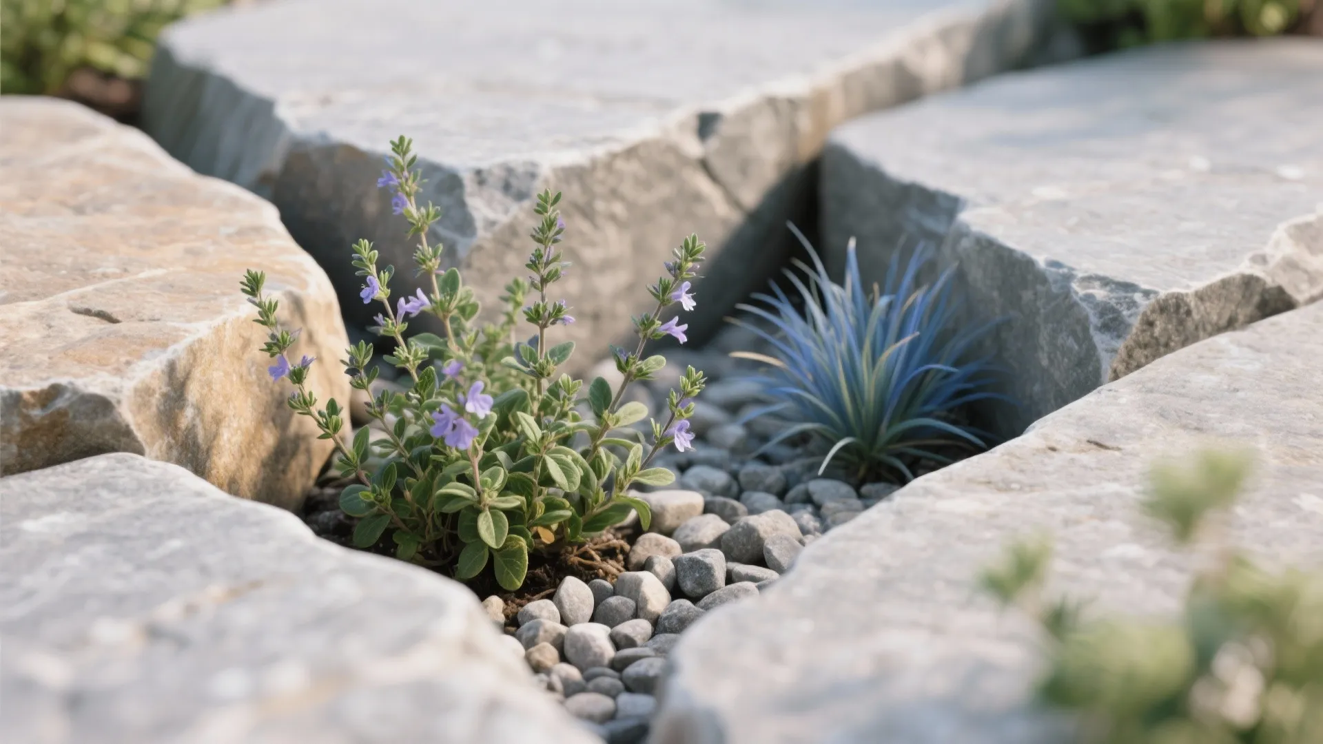 Layered Plant Pockets and Pollinator Ledges