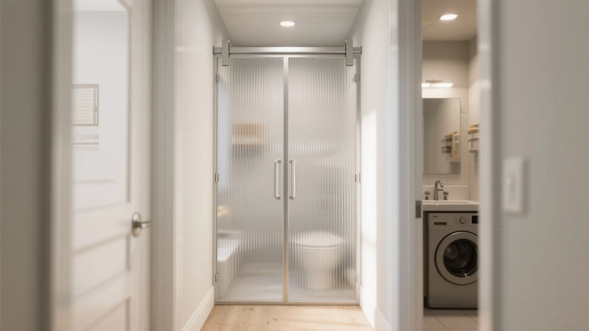 Polycarbonate Bifold with Textured Slats: Kid-Proof and Tight Corners