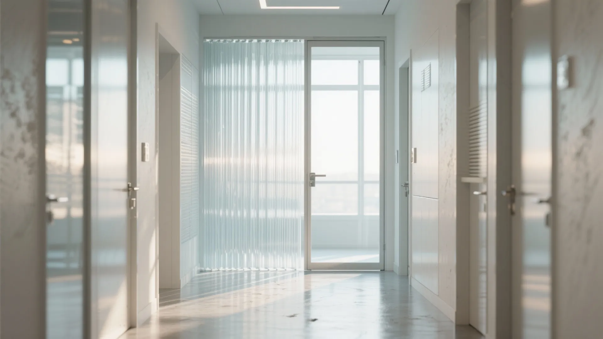 3. Clear Polycarbonate Panels for Light Flow