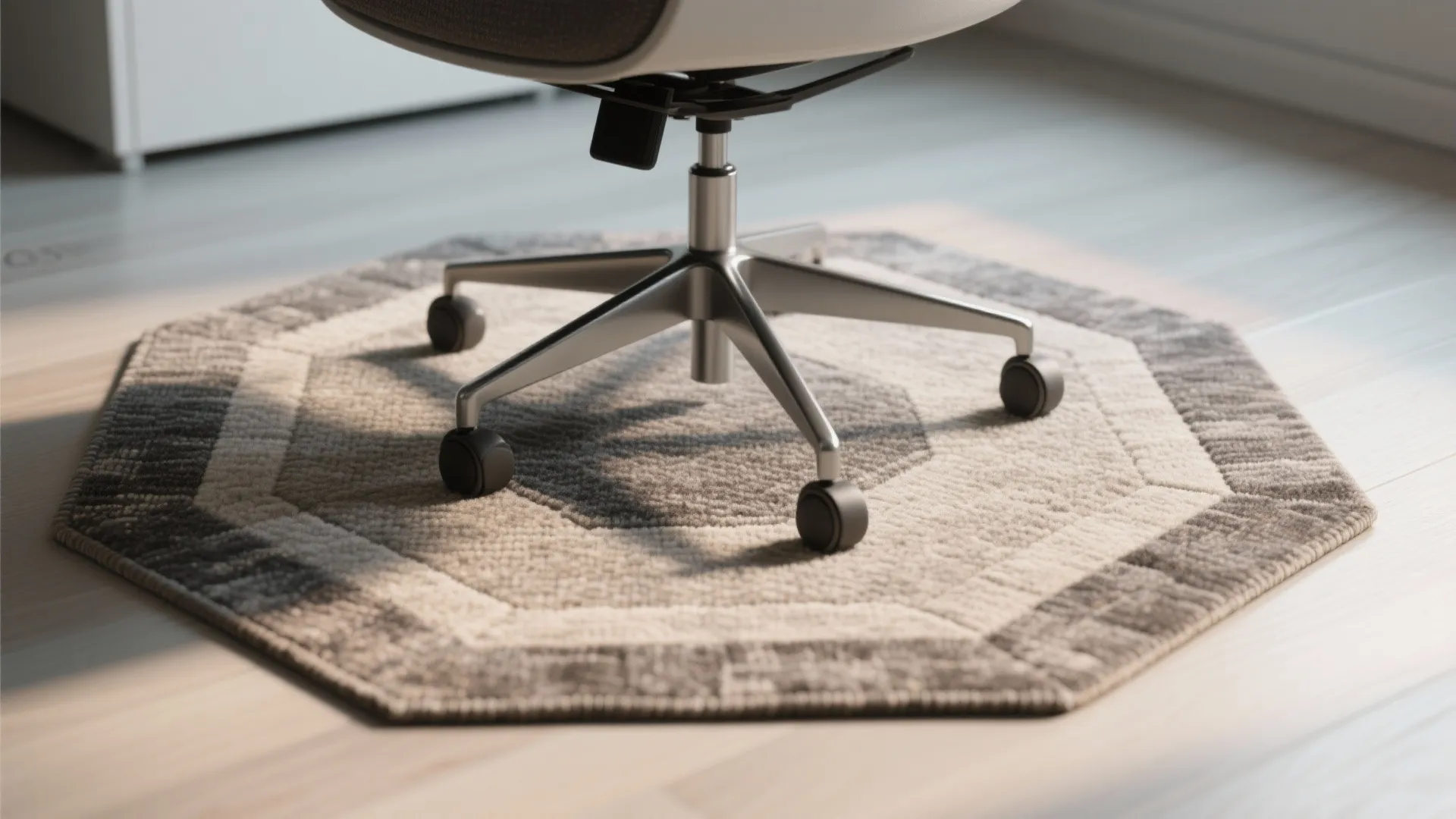 7. Polygon-Inspired Rugs