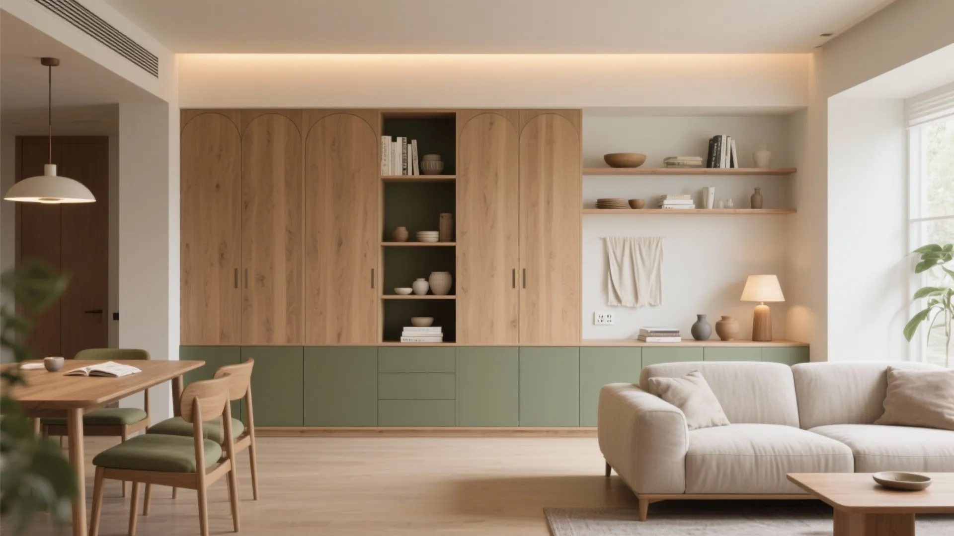 Double‑Sided Storage Wall or Pony Cabinet