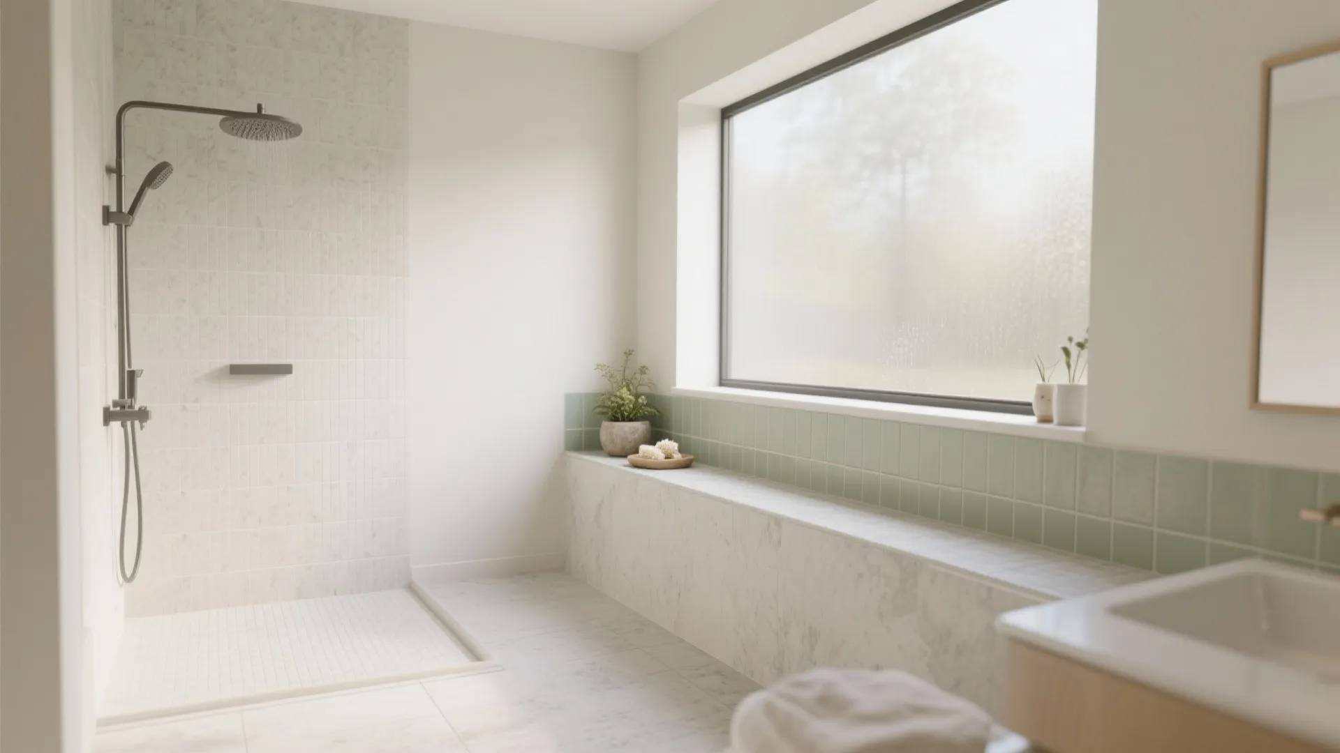 Continuous Sill Along a Pony Wall or Window