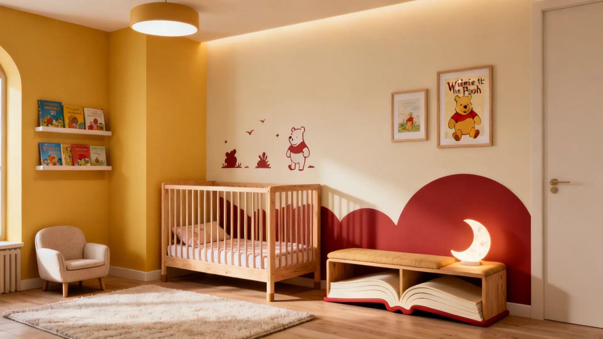 5 Cozy Winnie the Pooh Baby Room Ideas